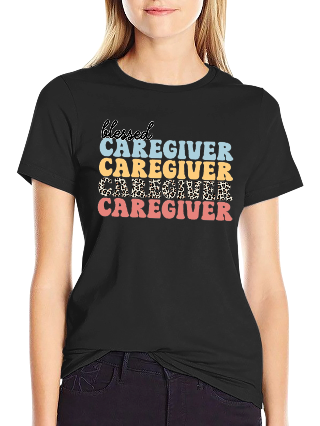 Blessed Caregiver T-Shirt - Stylish & Comfortable