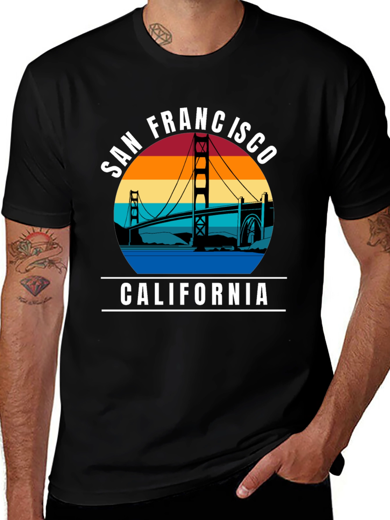 San Francisco California Graphic Tee
