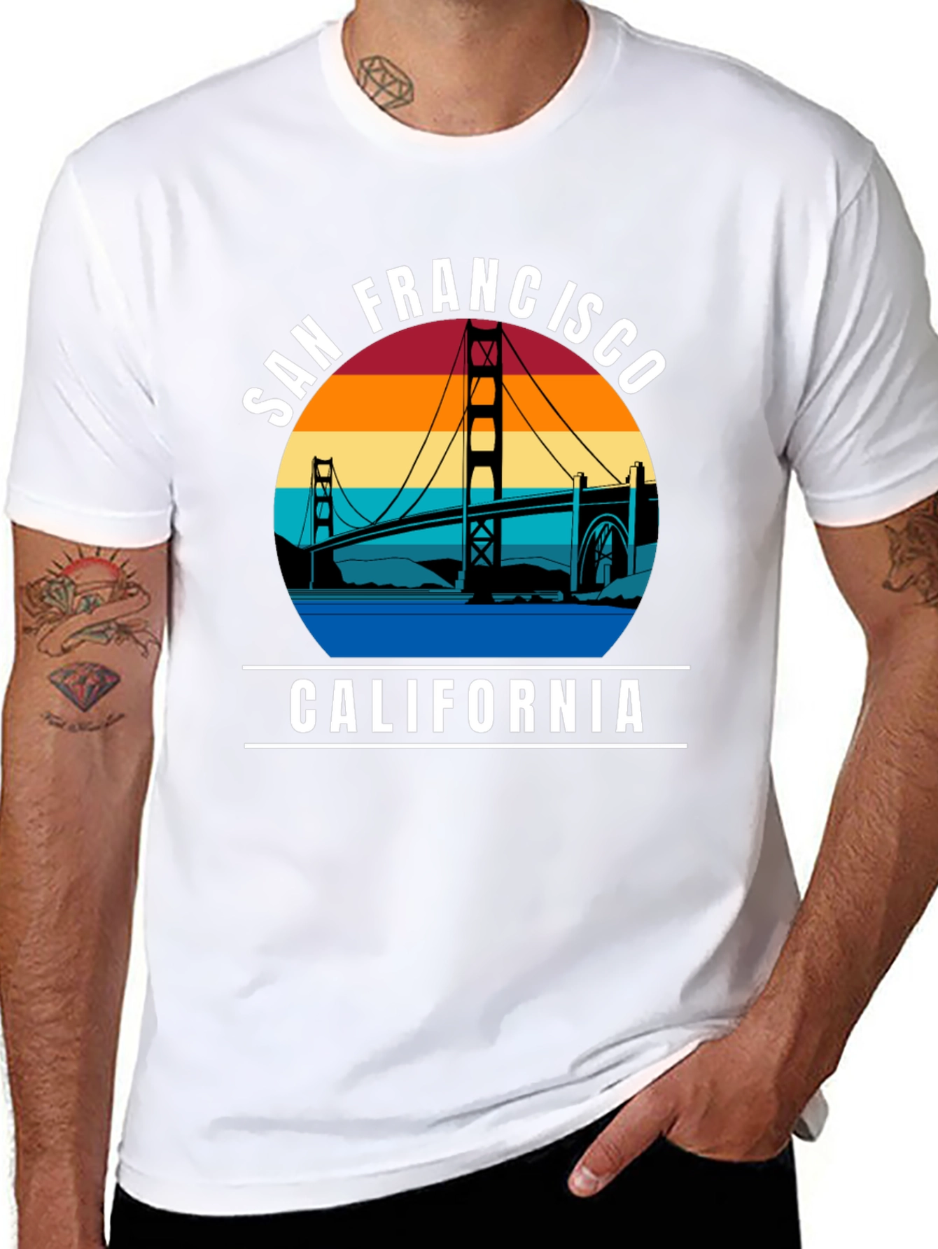San Francisco California Graphic Tee