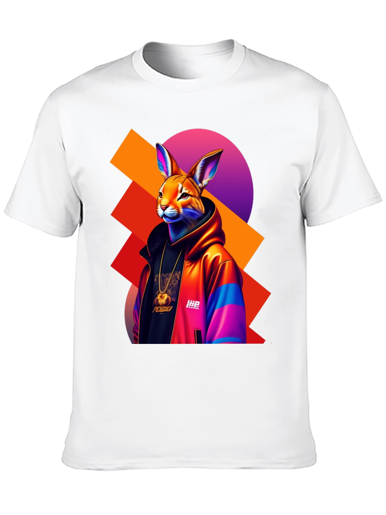 Urban Style Rabbit Graphic Tee