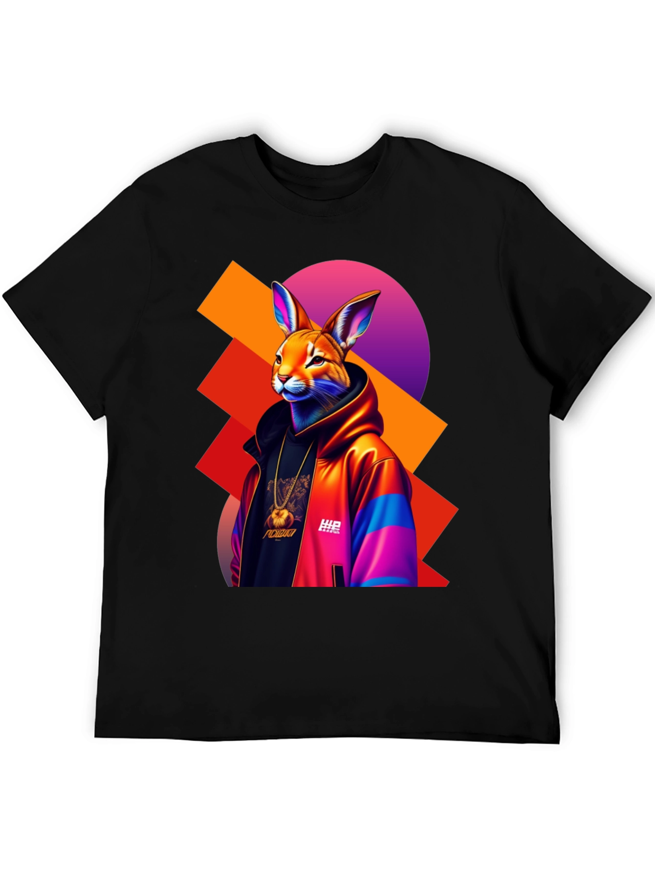 Urban Style Rabbit Graphic Tee