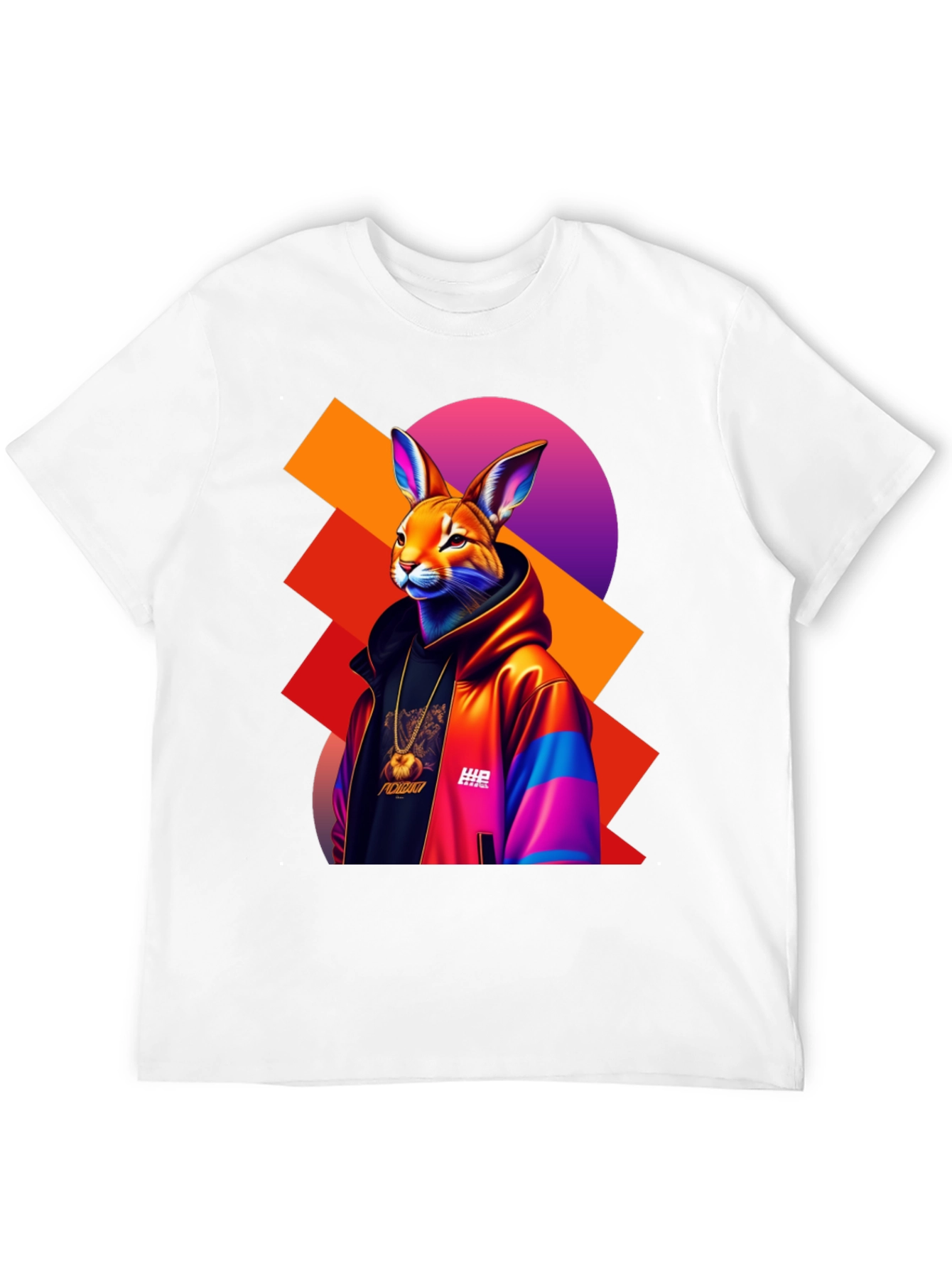 Urban Style Rabbit Graphic Tee