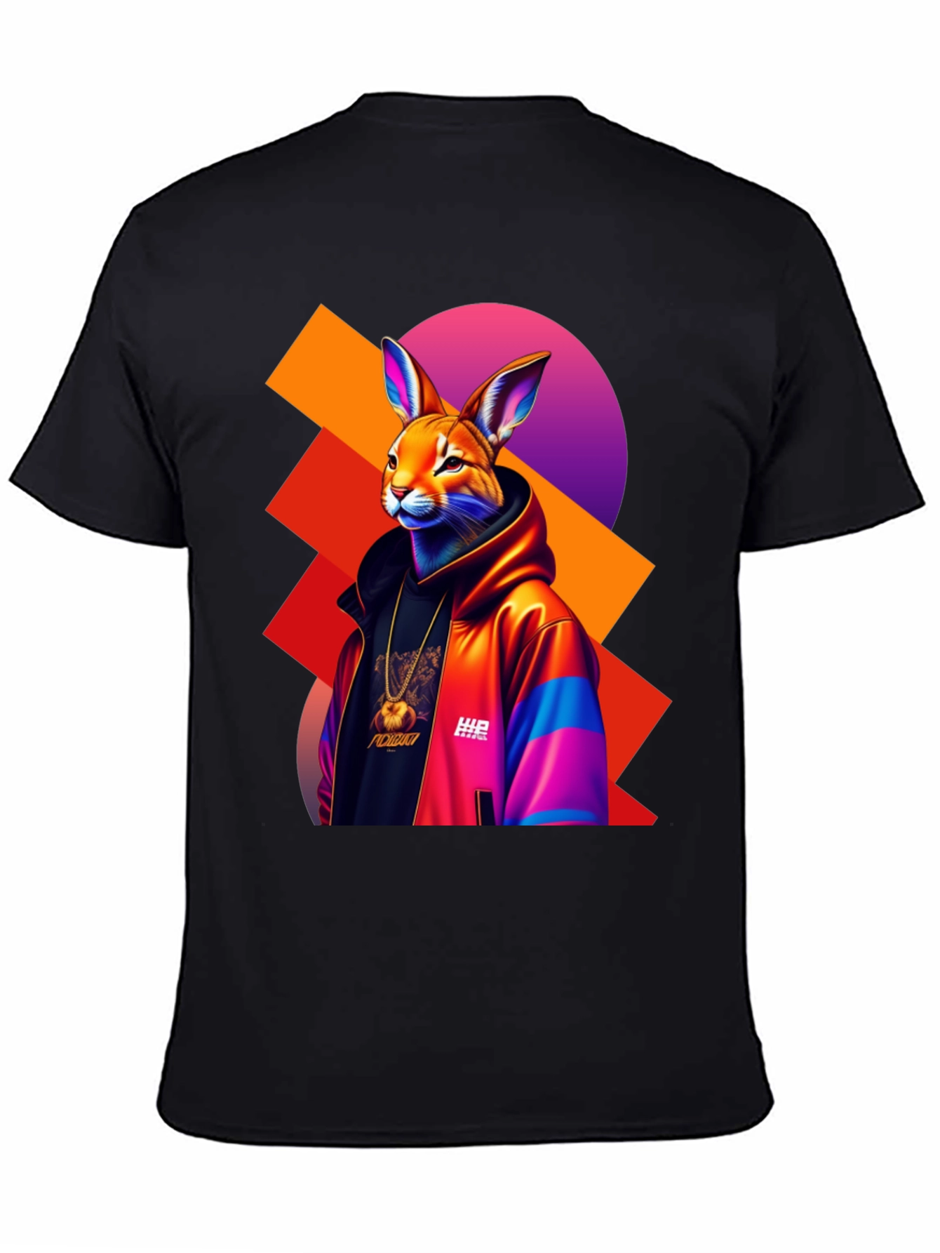 Urban Style Rabbit Graphic Tee