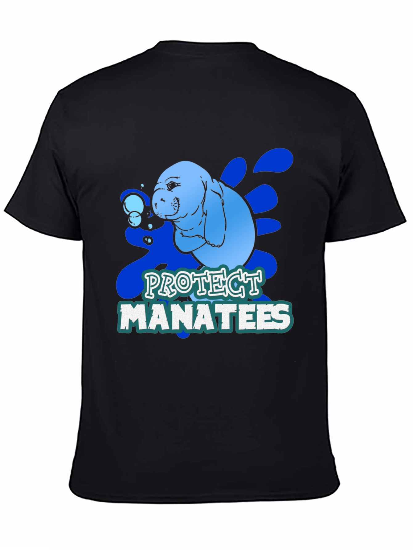 Protect Manatees Graphic T-Shirt