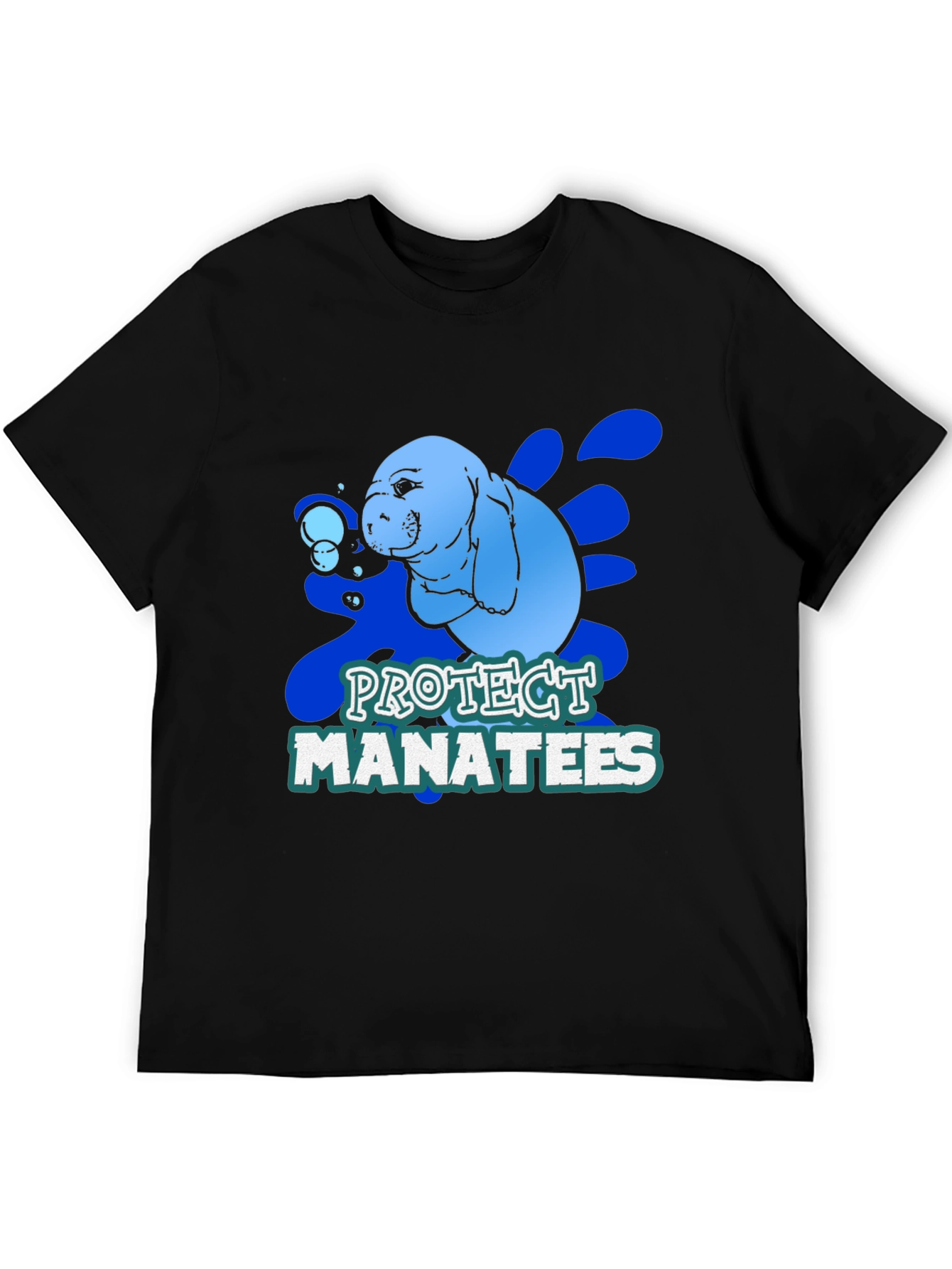 Protect Manatees Graphic T-Shirt