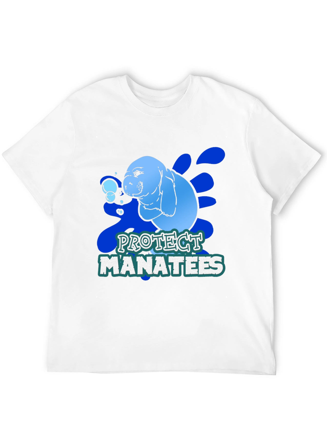 Protect Manatees Graphic T-Shirt