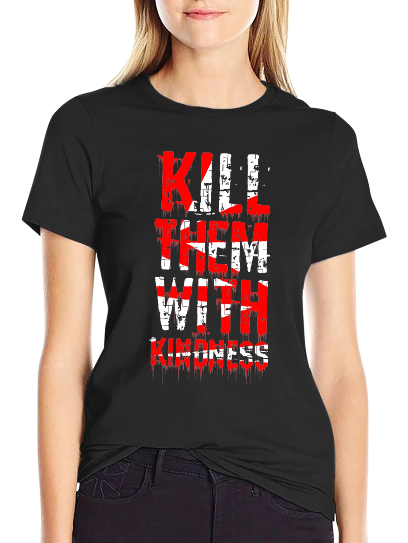 Kill Them With Kindness Graphic Tee