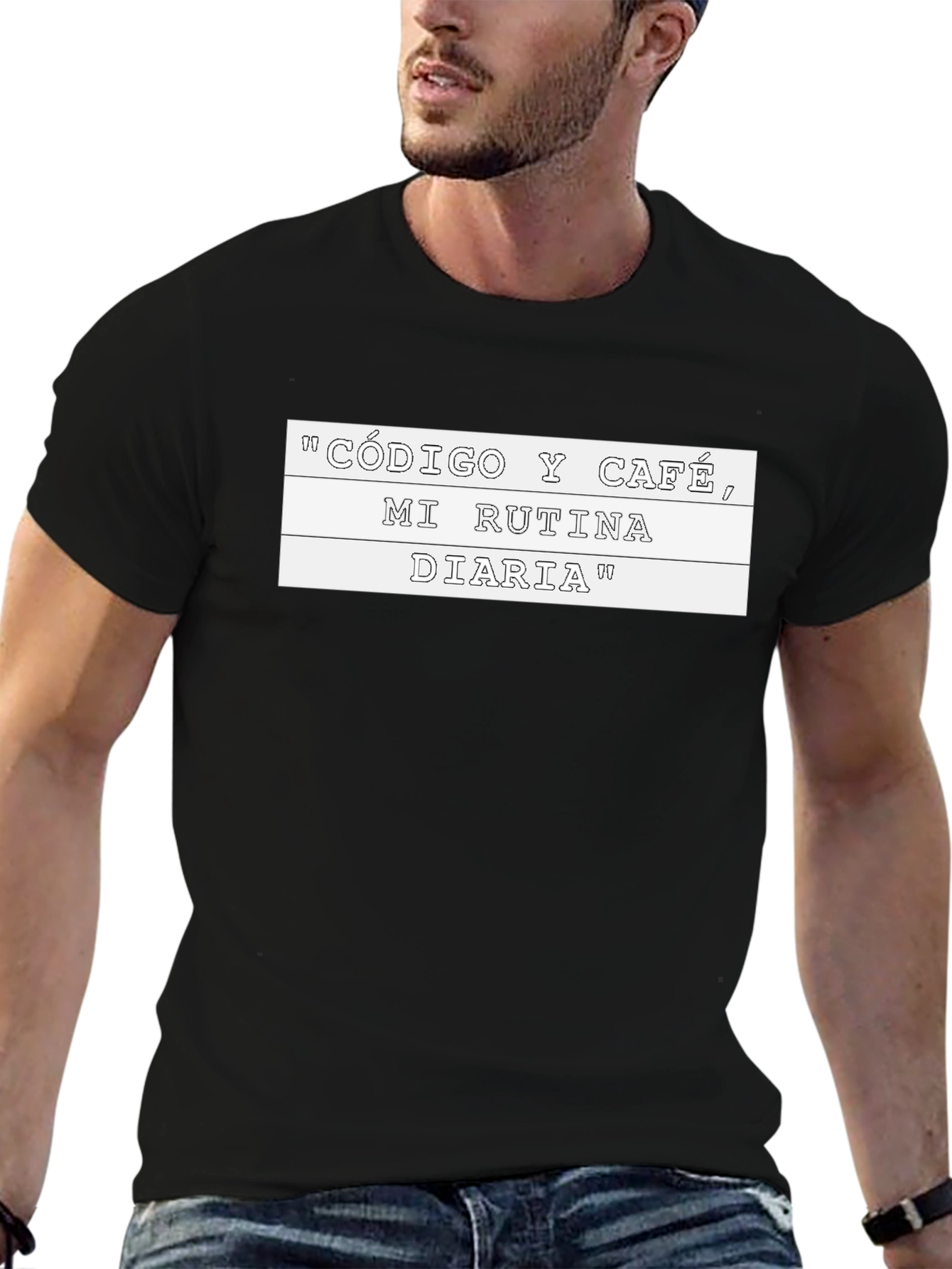 Code and Coffee T-Shirt - Daily Routine Tee