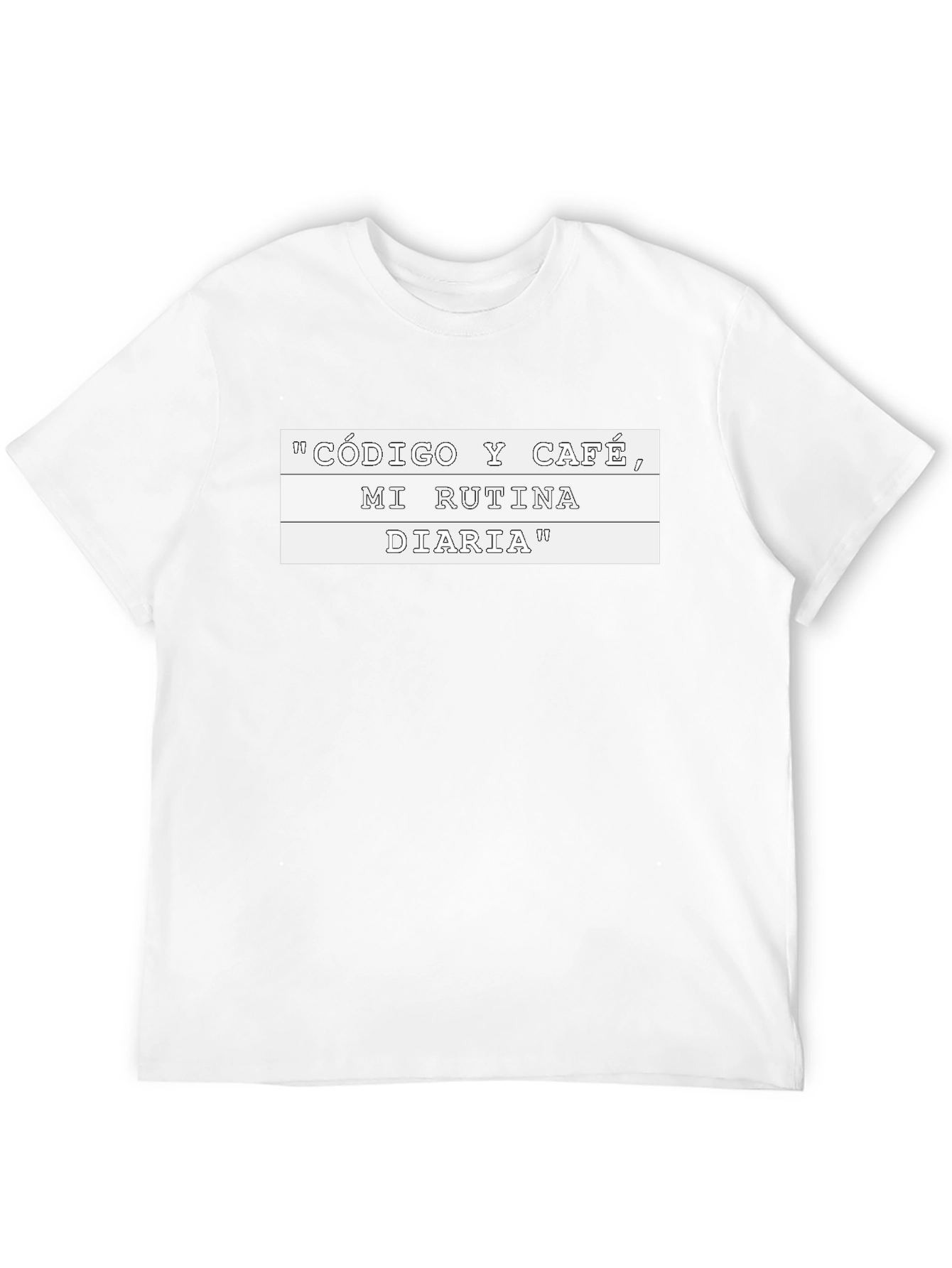 Code and Coffee T-Shirt - Daily Routine Tee