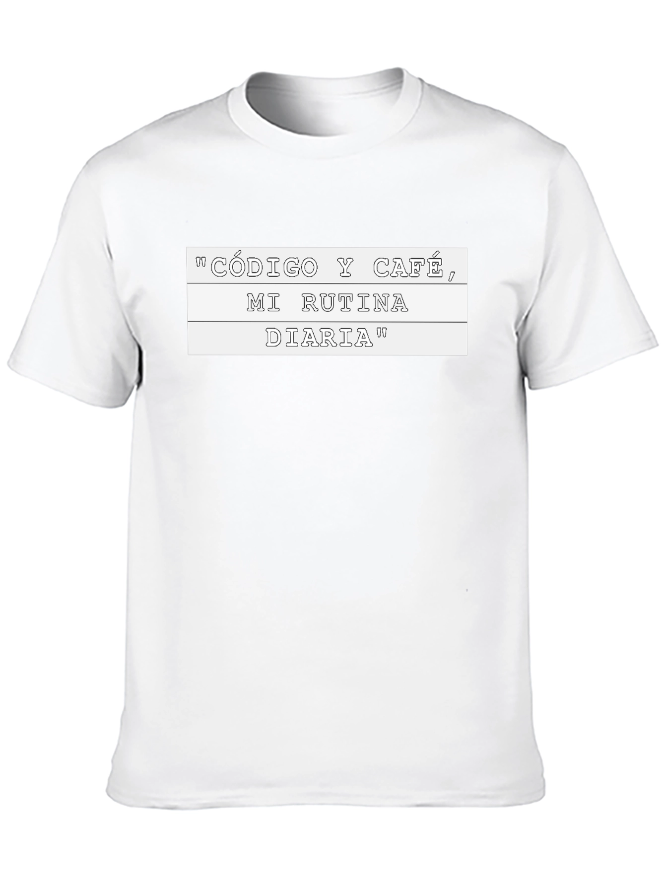 Code and Coffee T-Shirt - Daily Routine Tee