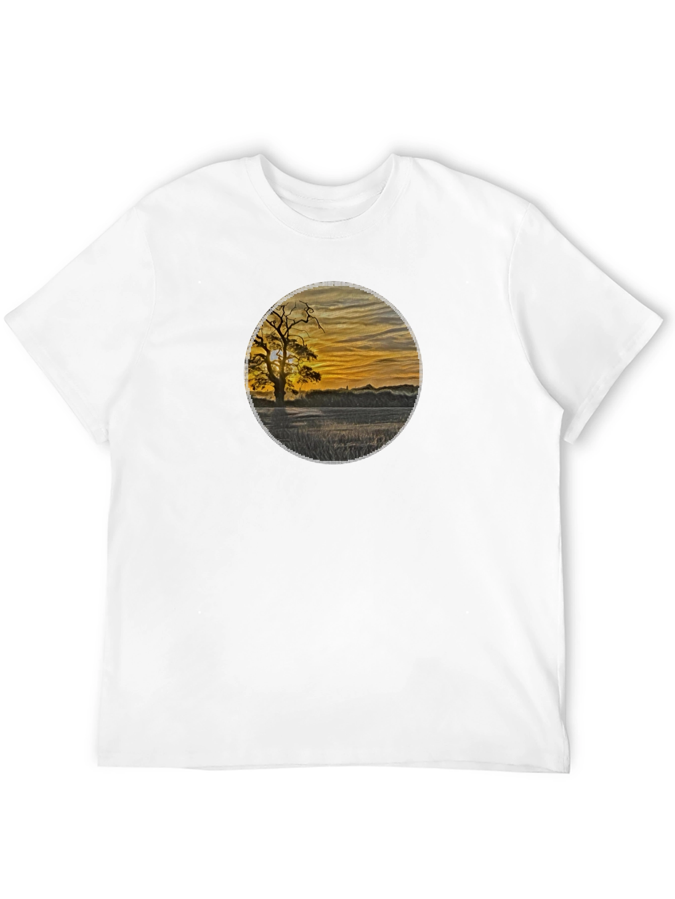 Sunset Silhouette Graphic Tee