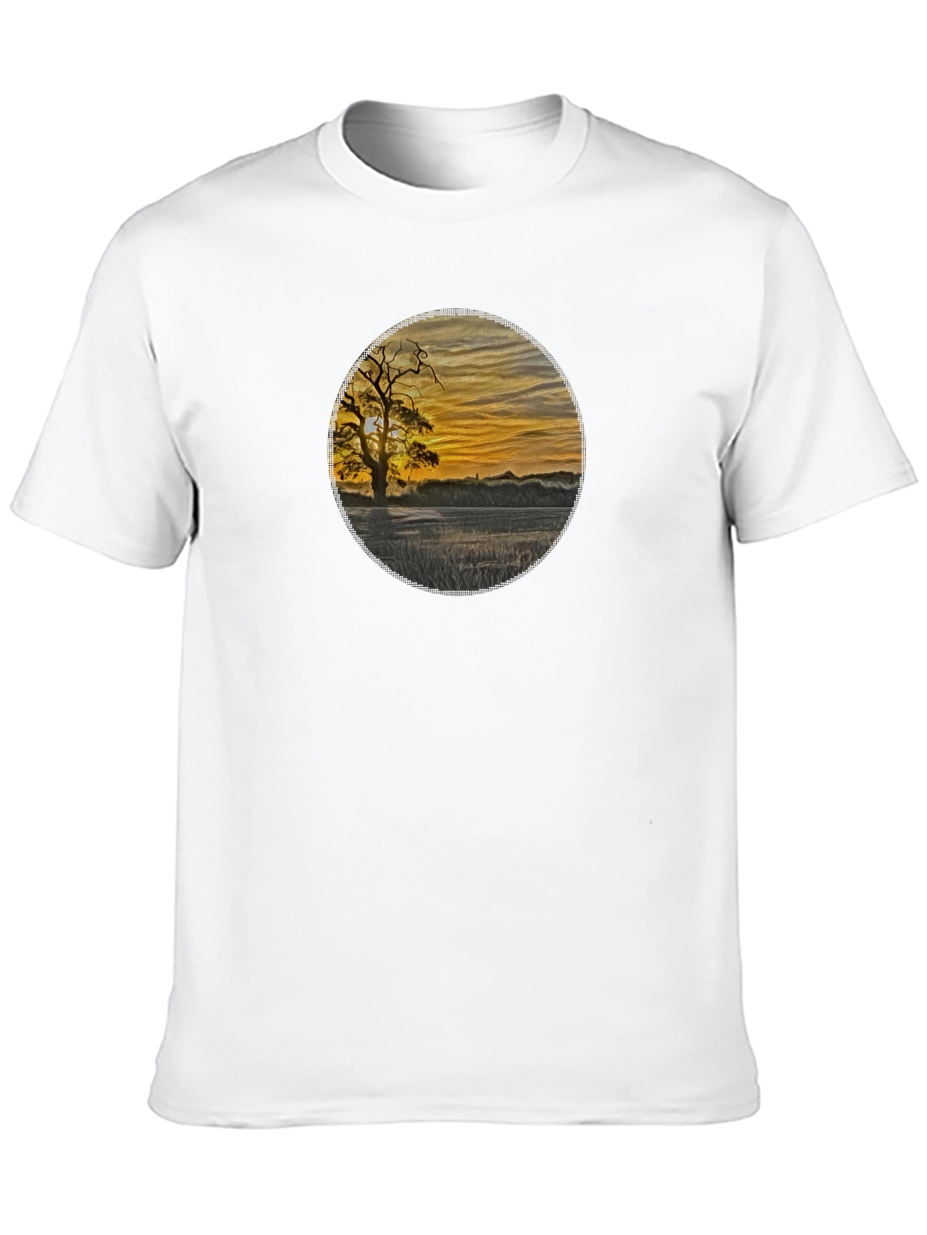 Sunset Silhouette Graphic Tee