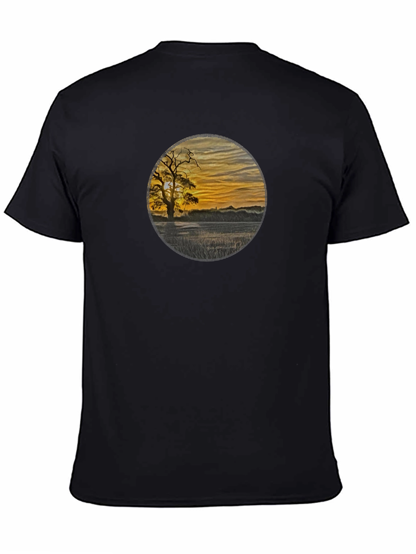 Sunset Silhouette Graphic Tee