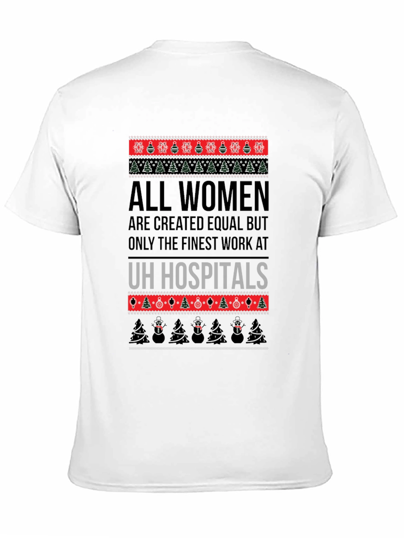All Women UH Hospitals Christmas T-Shirt