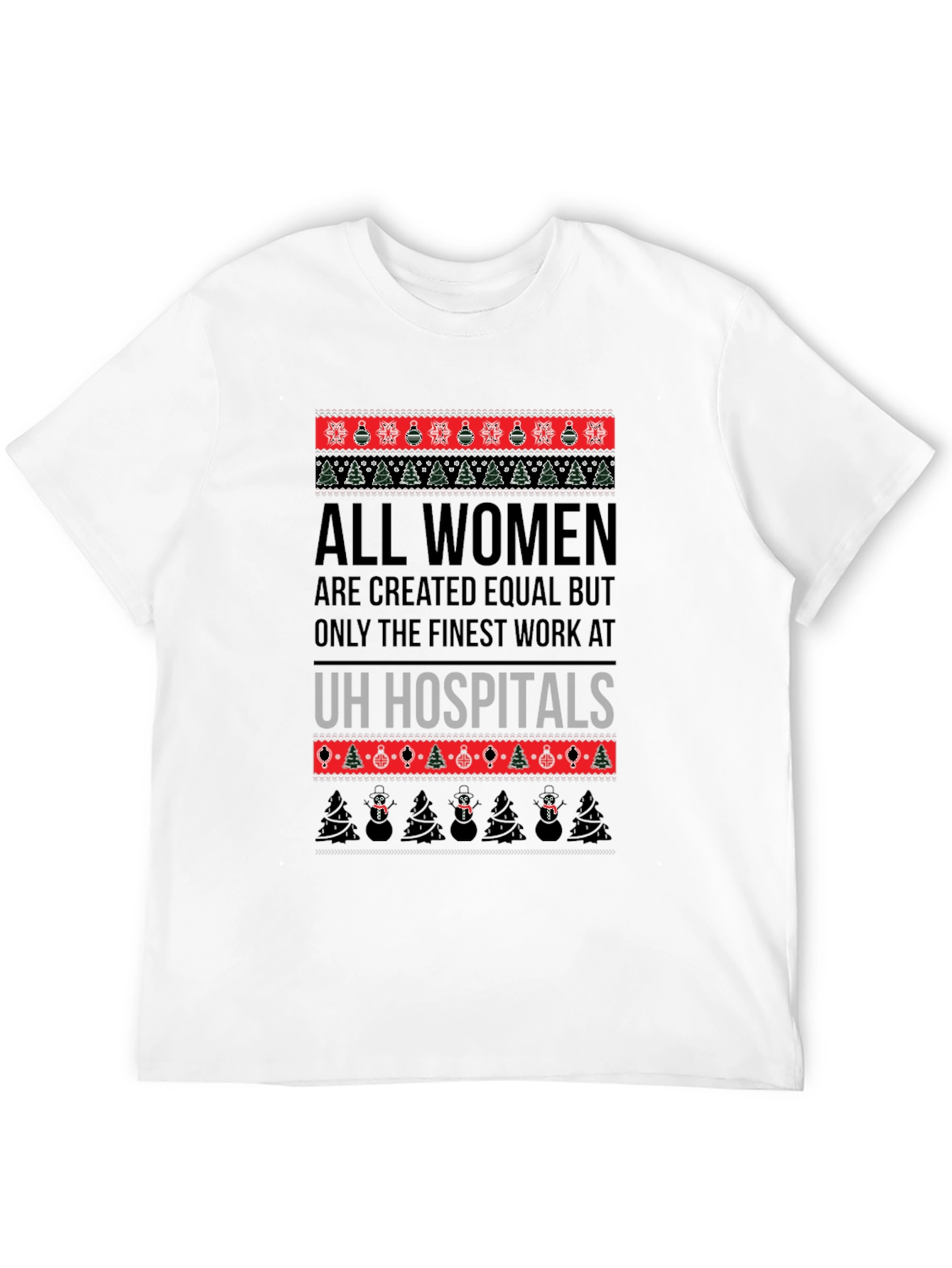 All Women UH Hospitals Christmas T-Shirt