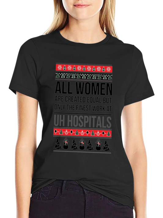 All Women UH Hospitals Christmas T-Shirt