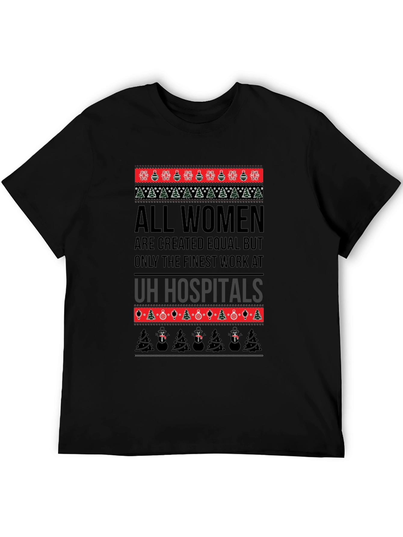 All Women UH Hospitals Christmas T-Shirt