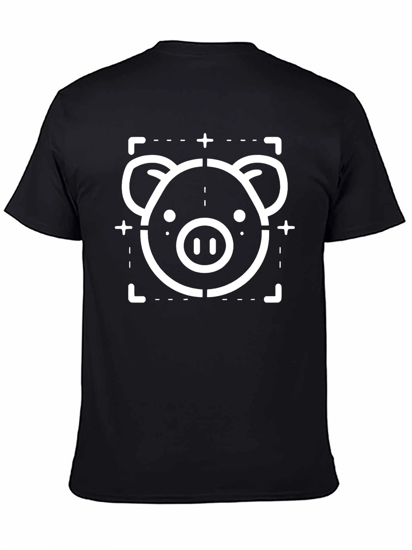 Pig Target T-Shirt - Funny Animal Tee