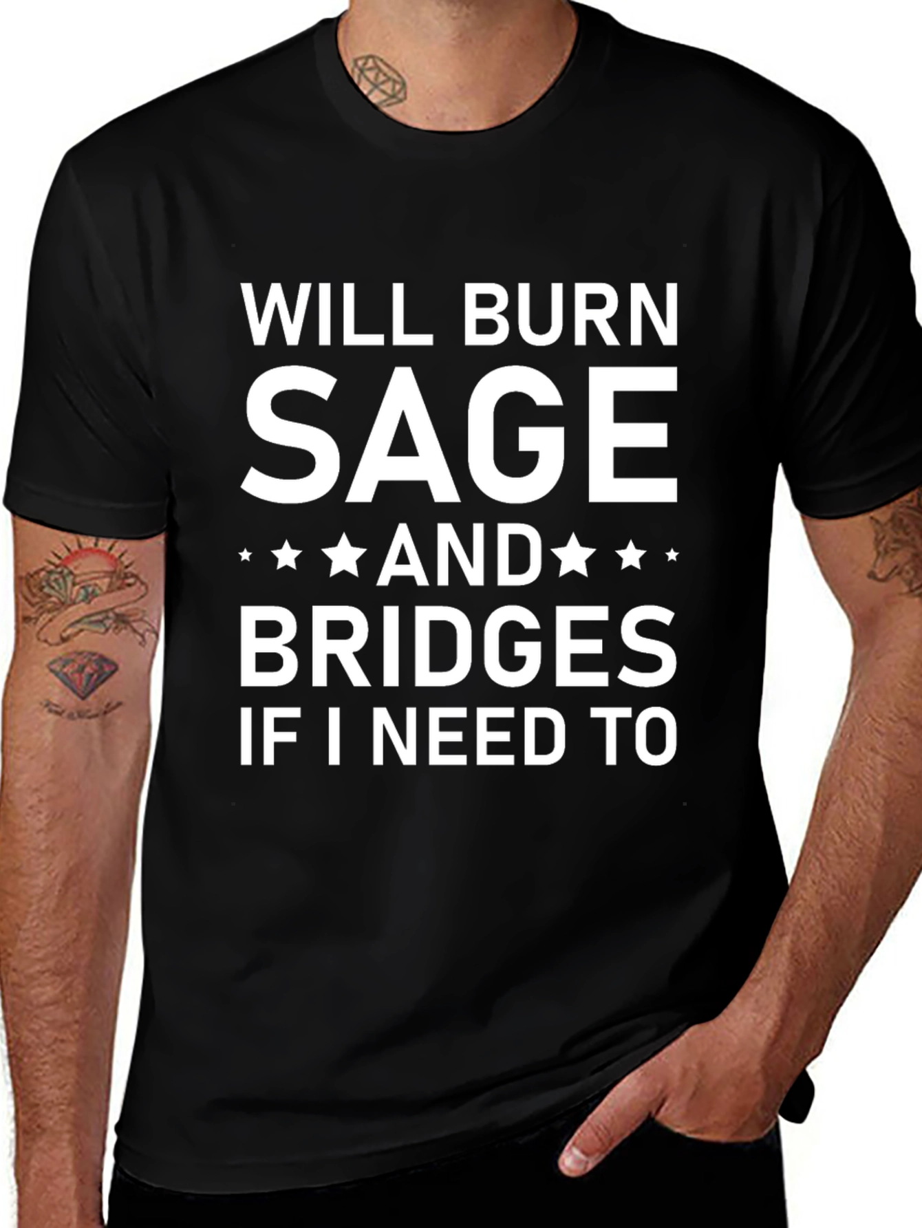 Will Burn Sage and Bridges T-Shirt