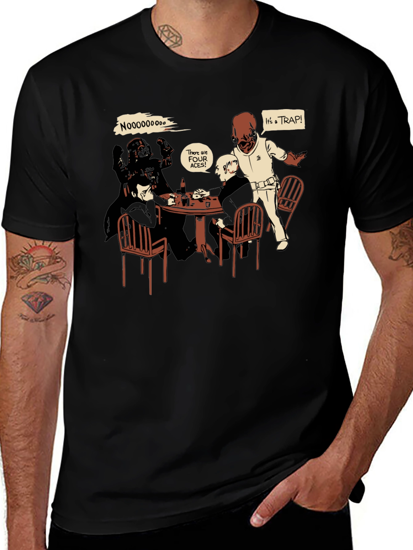 Star Wars Poker T-Shirt