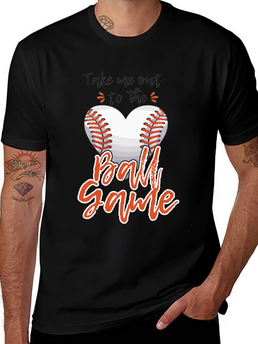 Baseball Heart T-Shirt - Game Day Tee