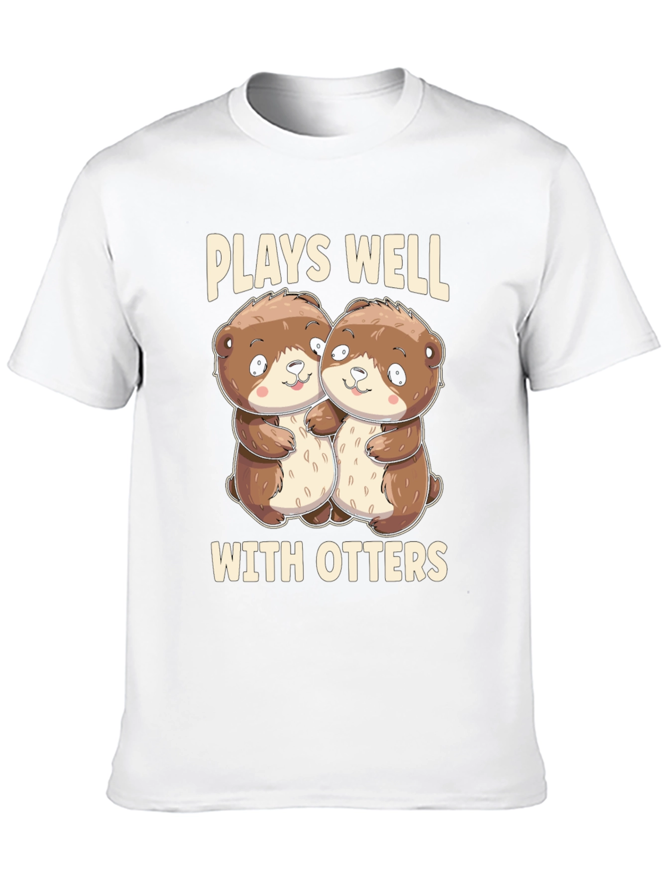 Plays Well With Otters T-Shirt