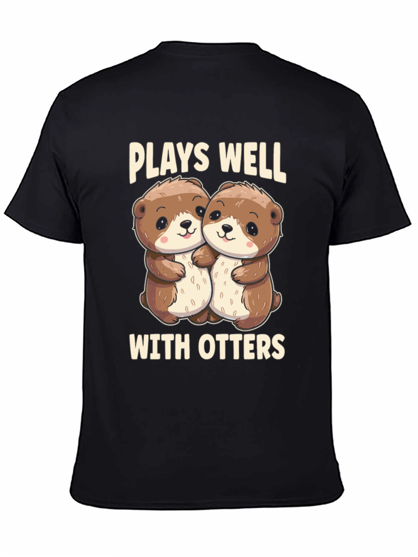 Plays Well With Otters T-Shirt