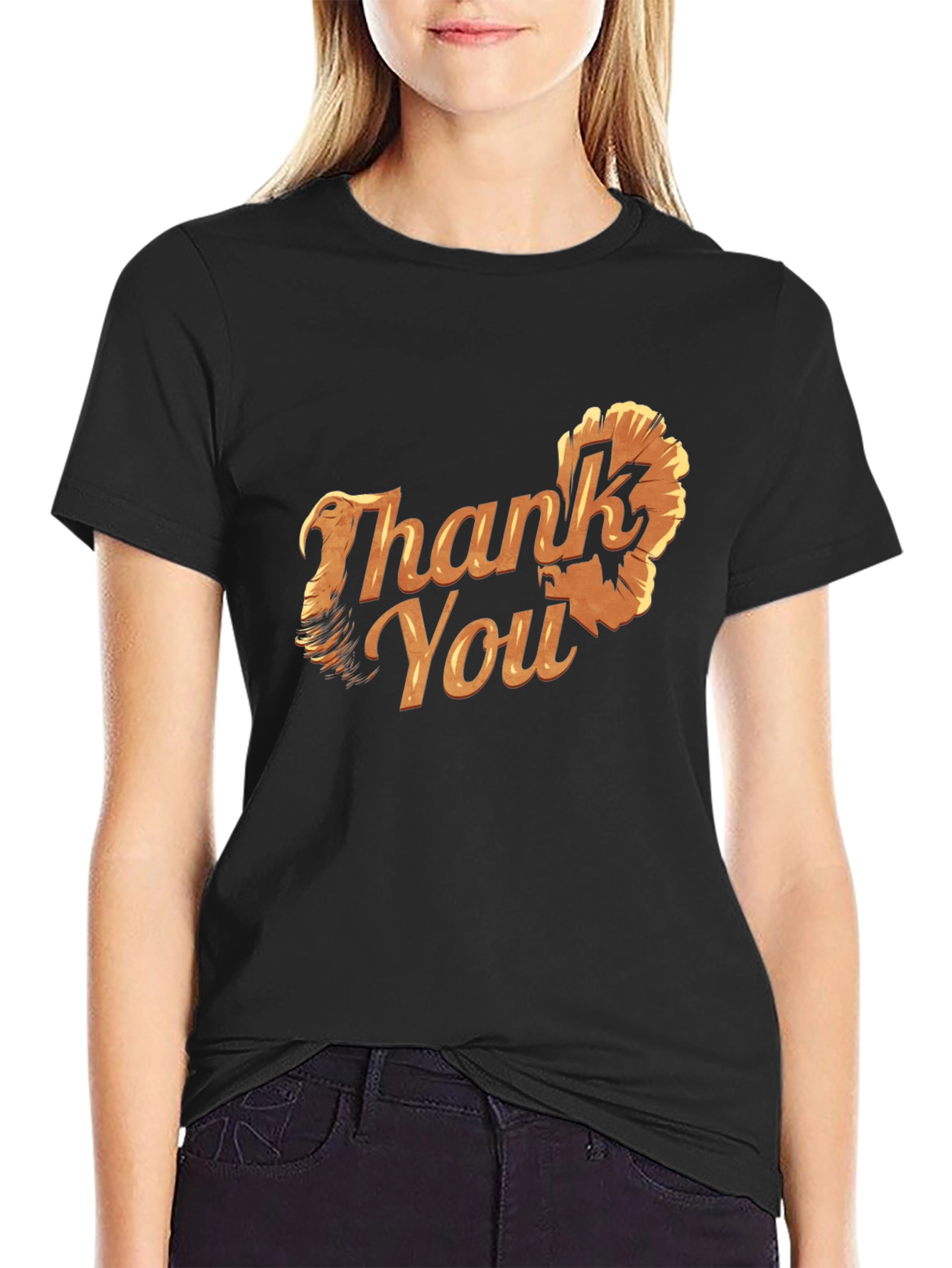 Thank You Thanksgiving Turkey T-Shirt