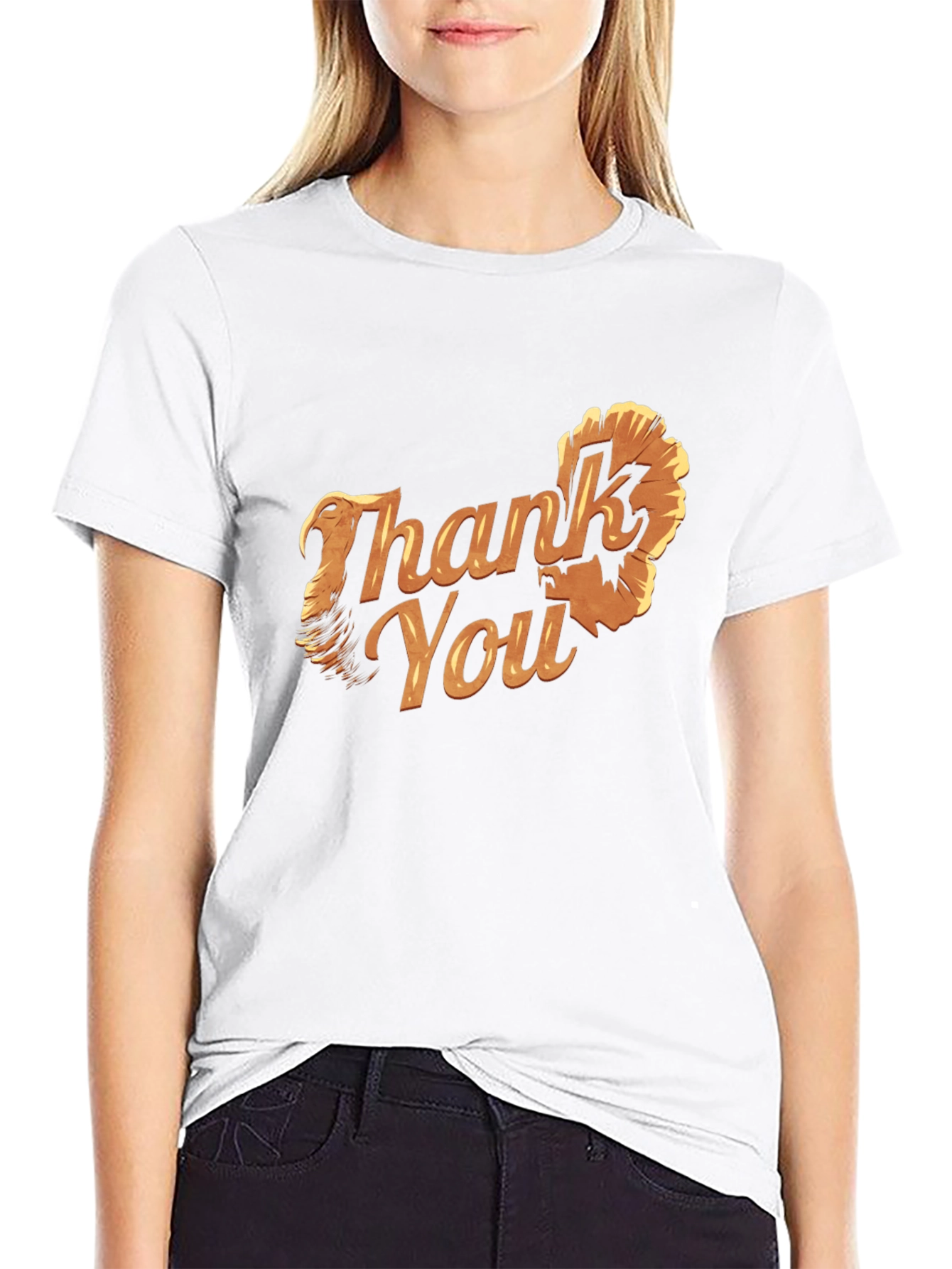 Thank You Thanksgiving Turkey T-Shirt