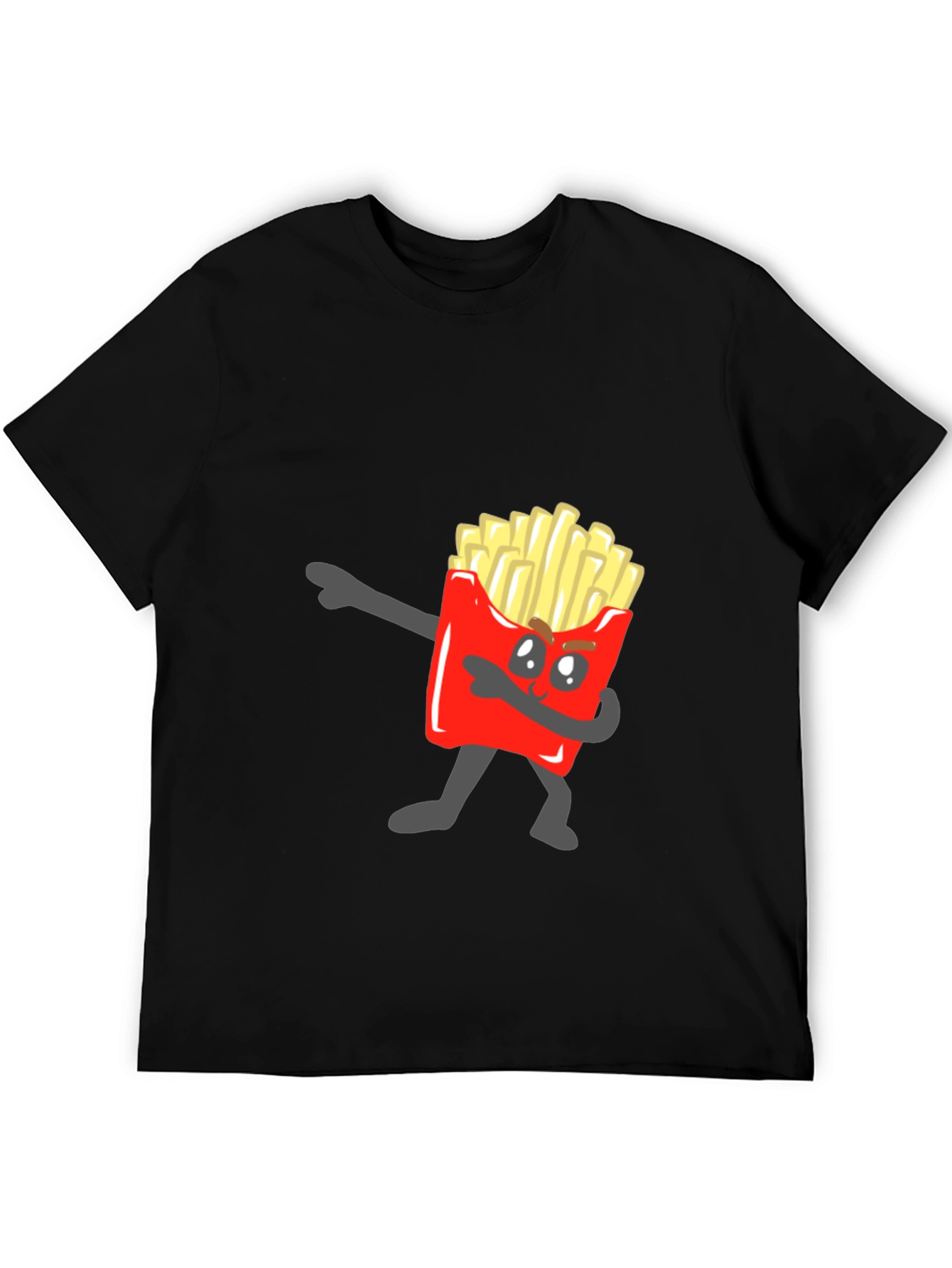 Funny French Fry Dab T-Shirt - Unique Design