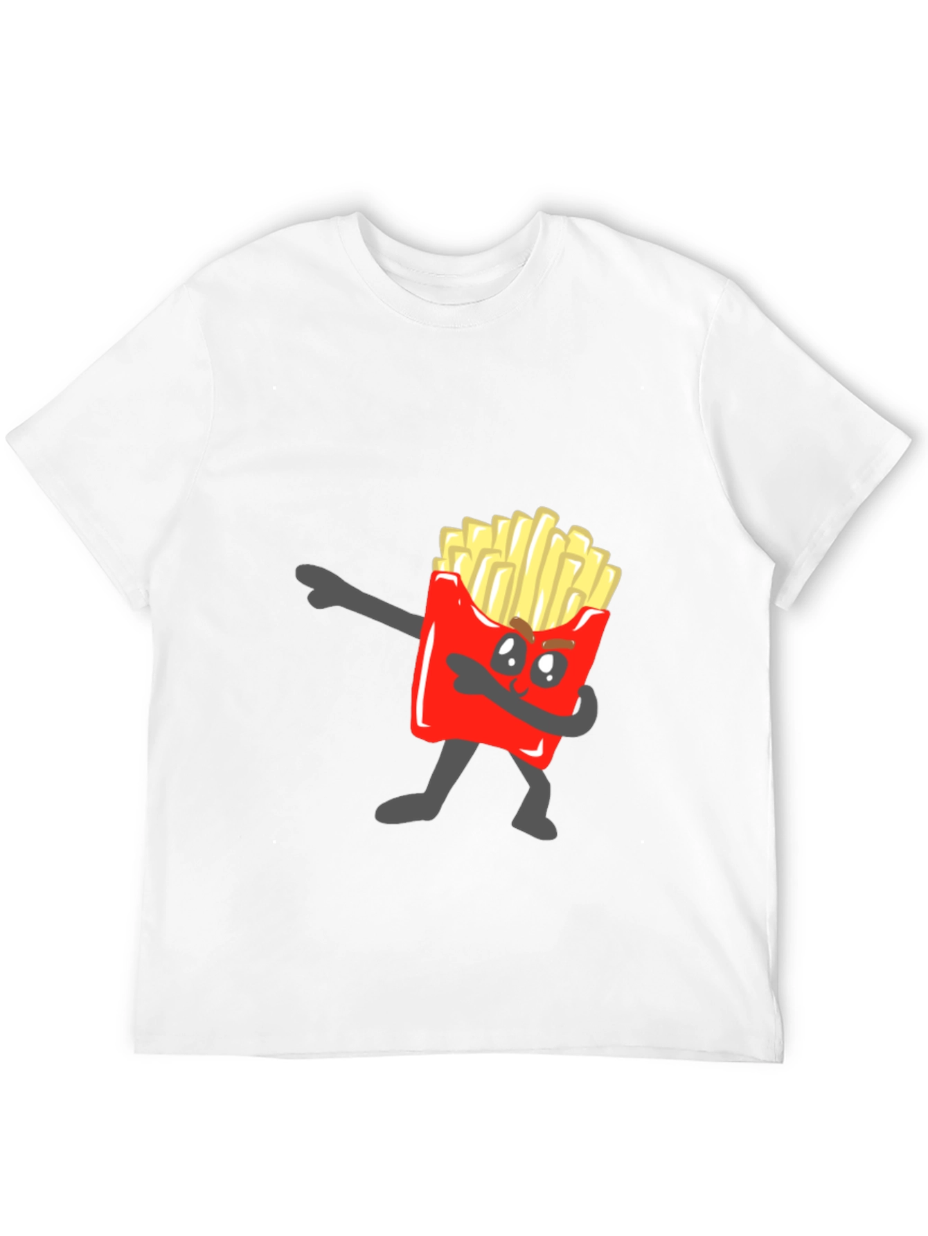 Funny French Fry Dab T-Shirt - Unique Design