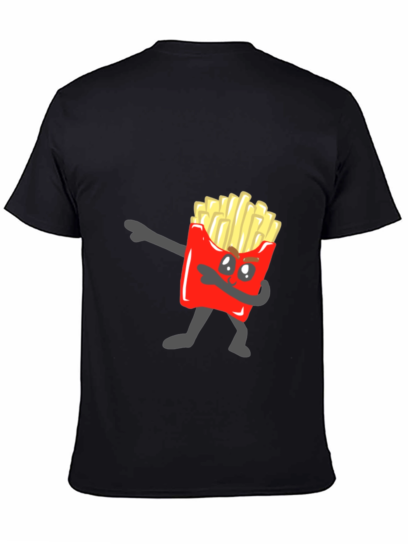Funny French Fry Dab T-Shirt - Unique Design