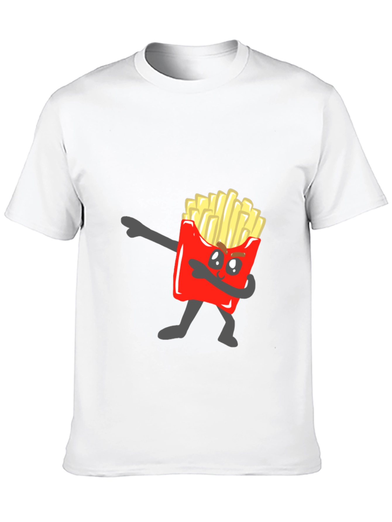Funny French Fry Dab T-Shirt - Unique Design