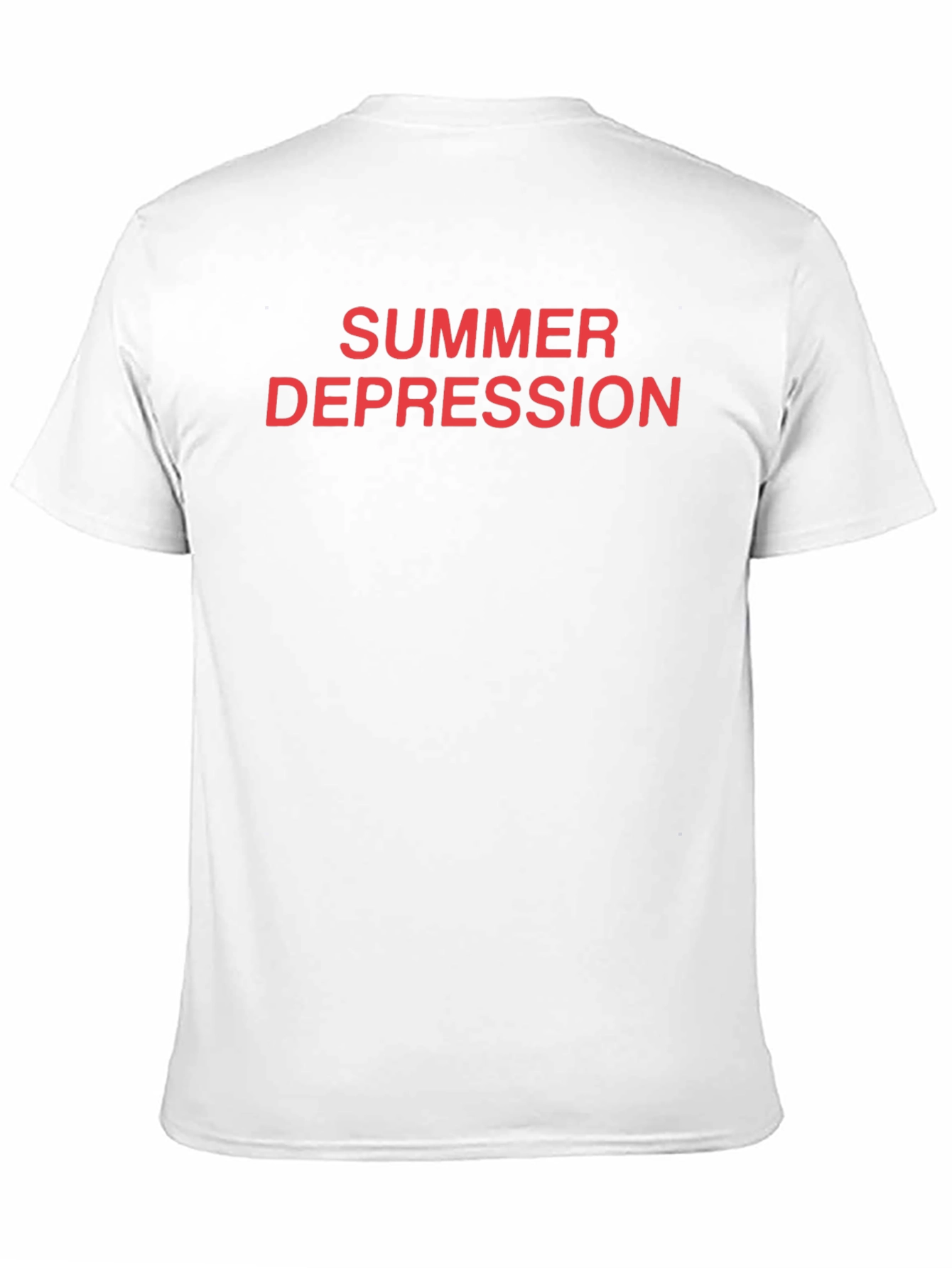 Summer Depression Graphic Tee - Bold Statement Shirt