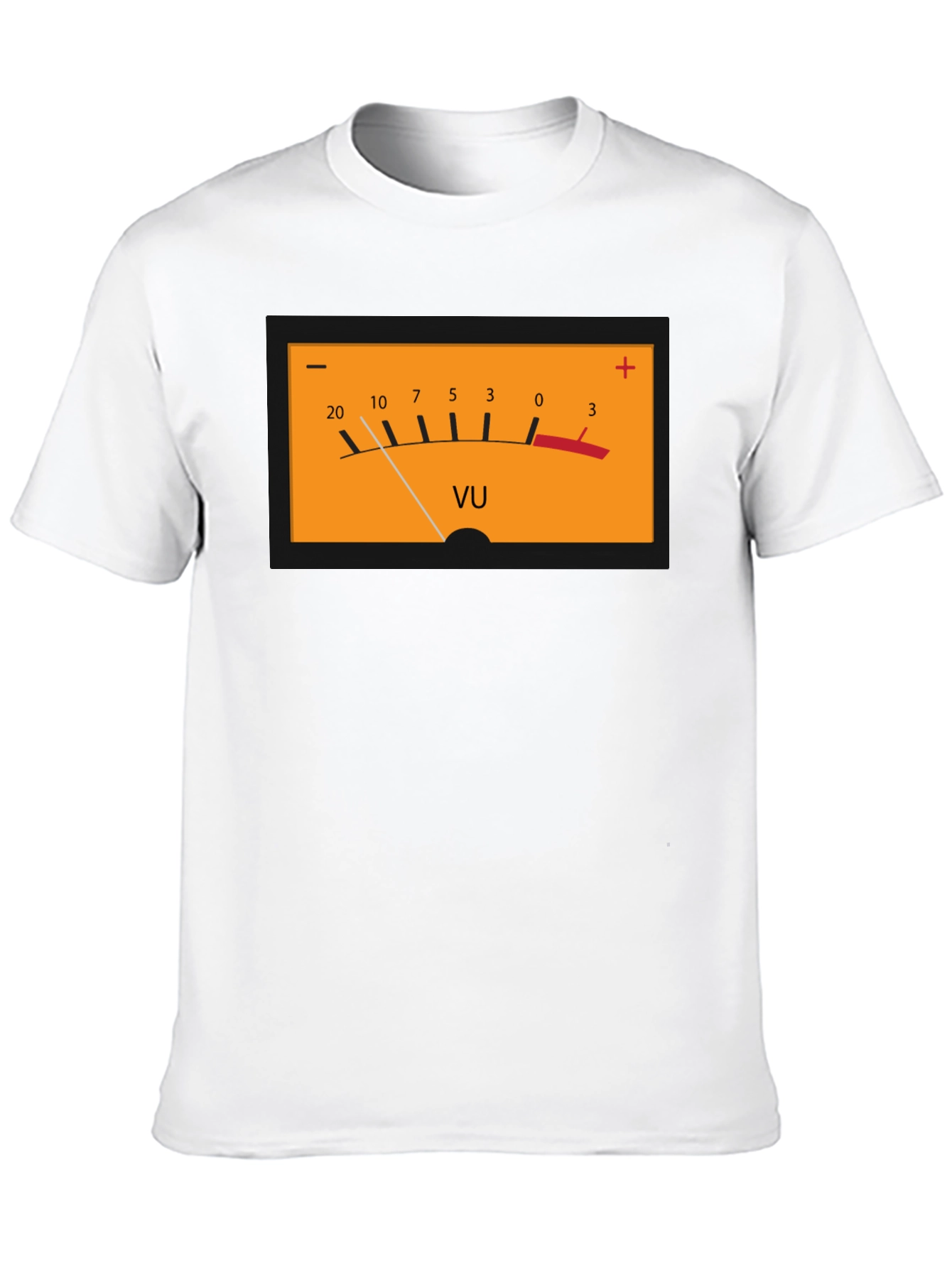 VU Meter Graphic Tee - Black
