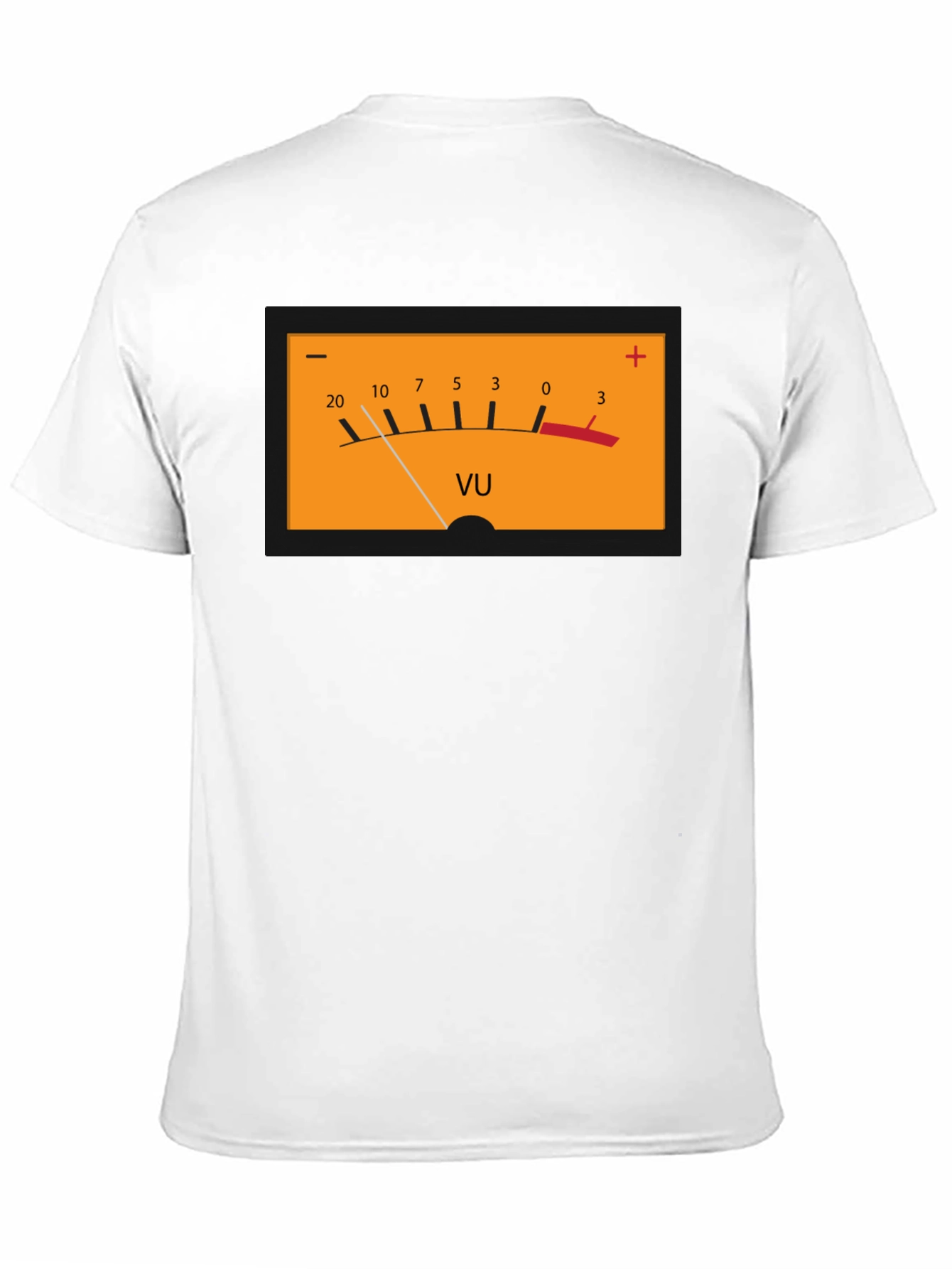 VU Meter Graphic Tee - Black
