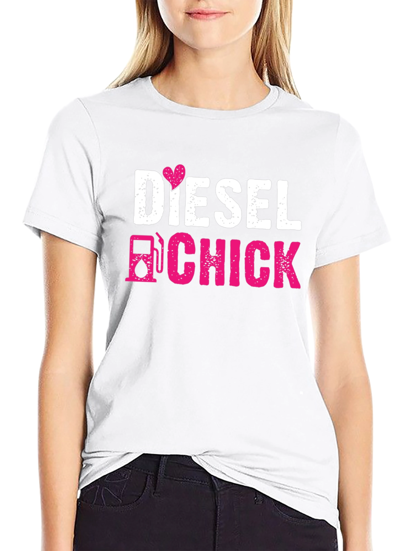 Diesel Chick Graphic T-Shirt