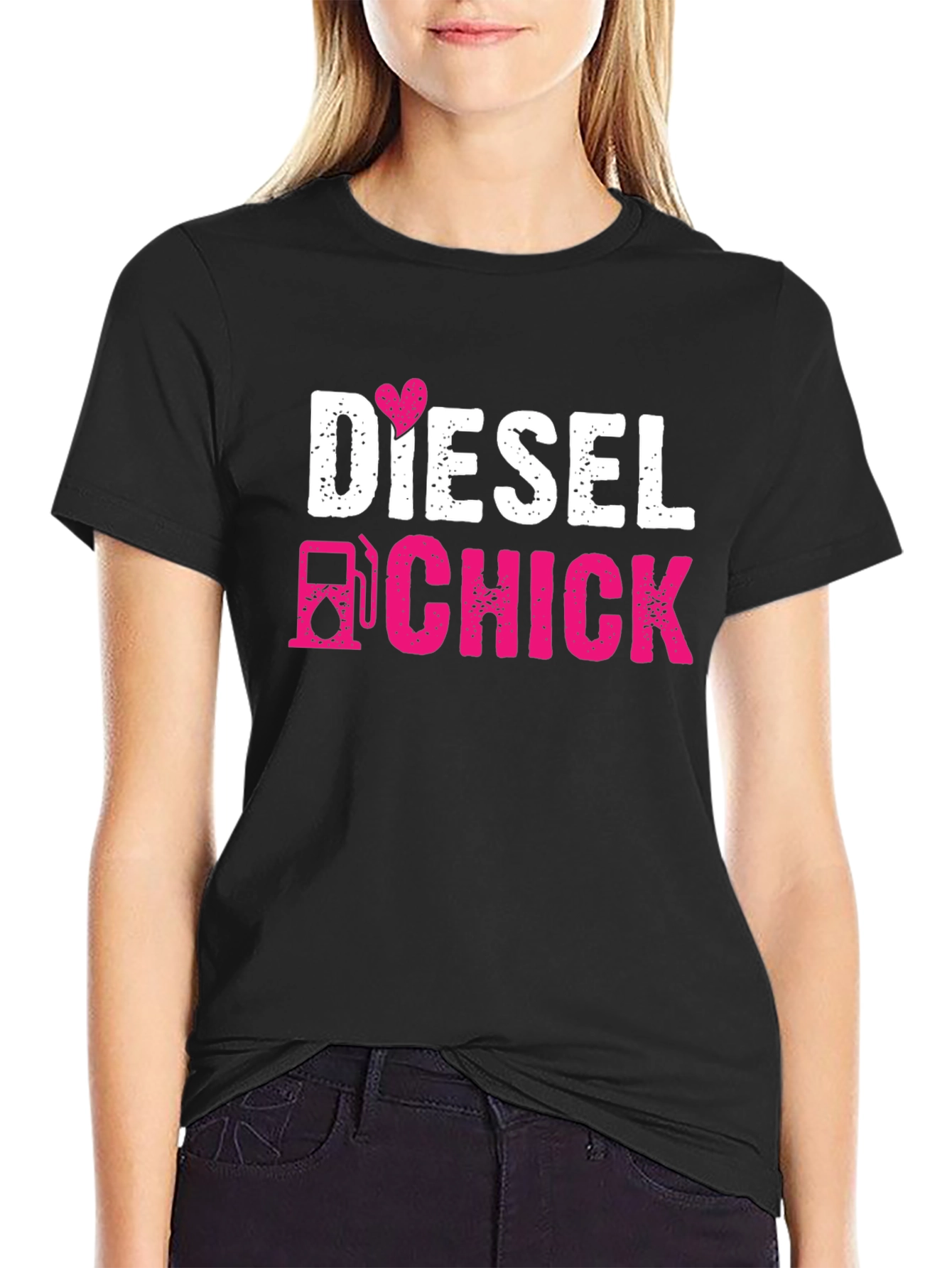 Diesel Chick Graphic T-Shirt