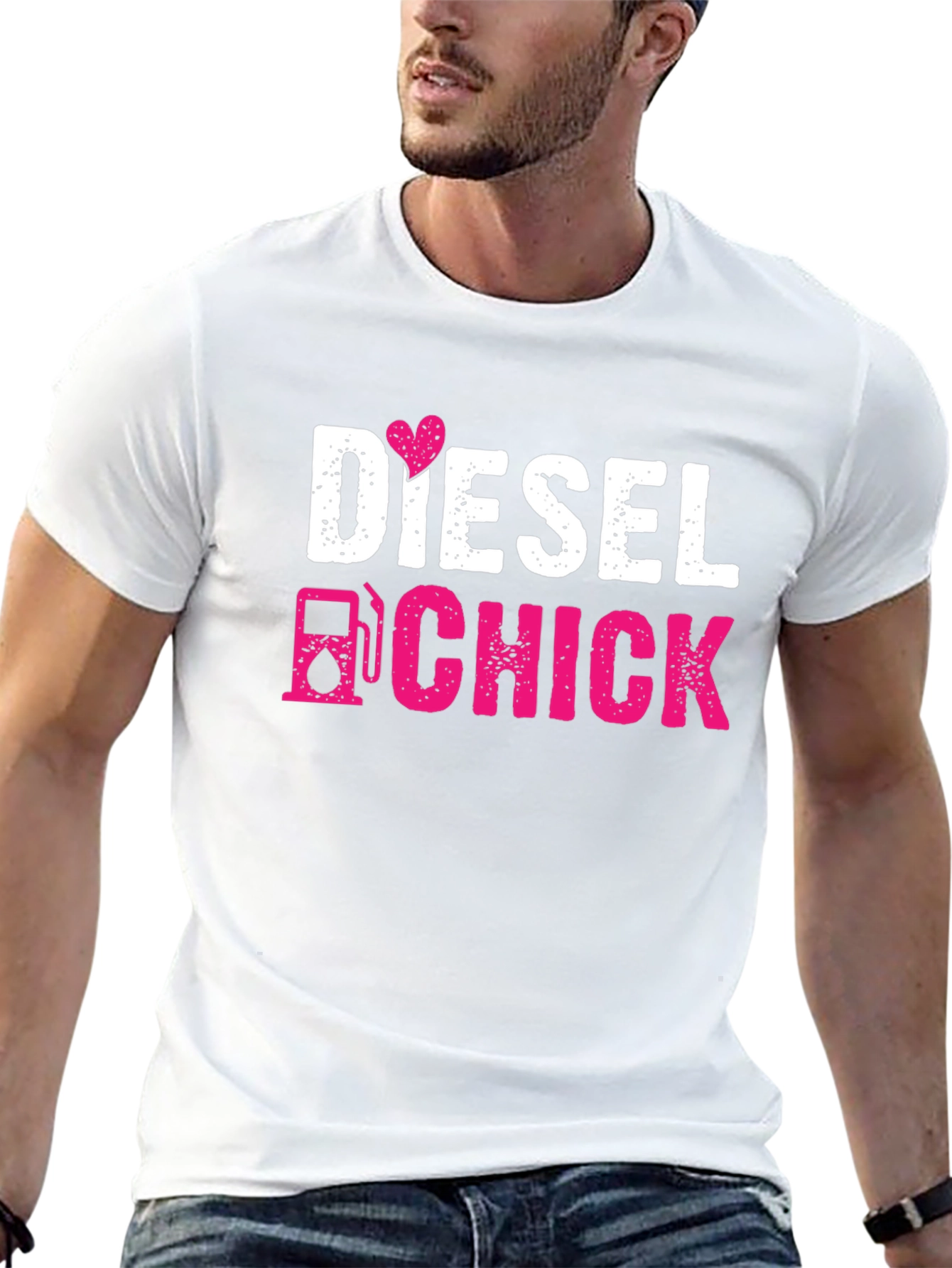 Diesel Chick Graphic T-Shirt