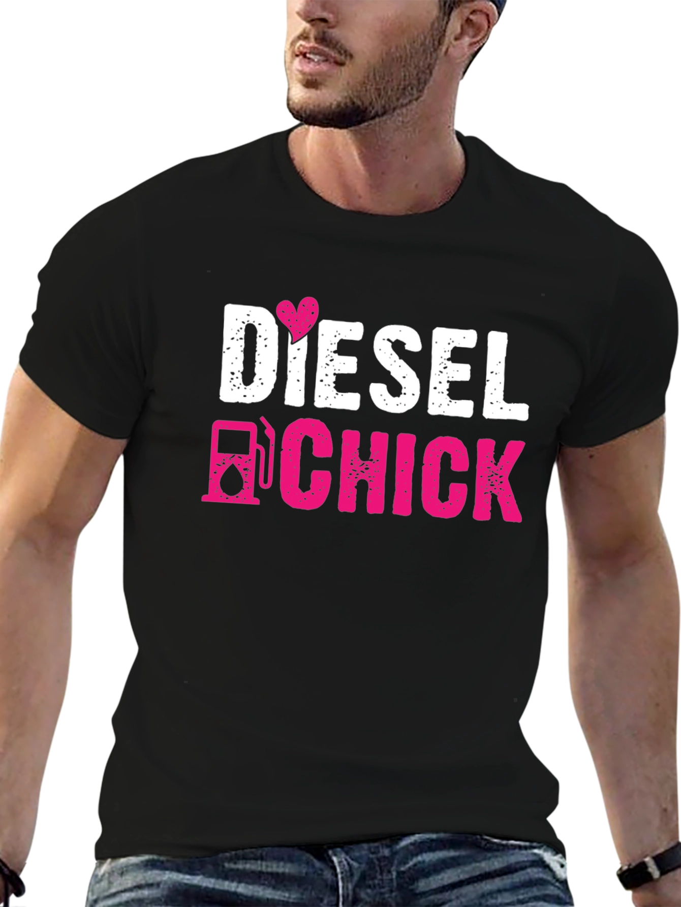 Diesel Chick Graphic T-Shirt
