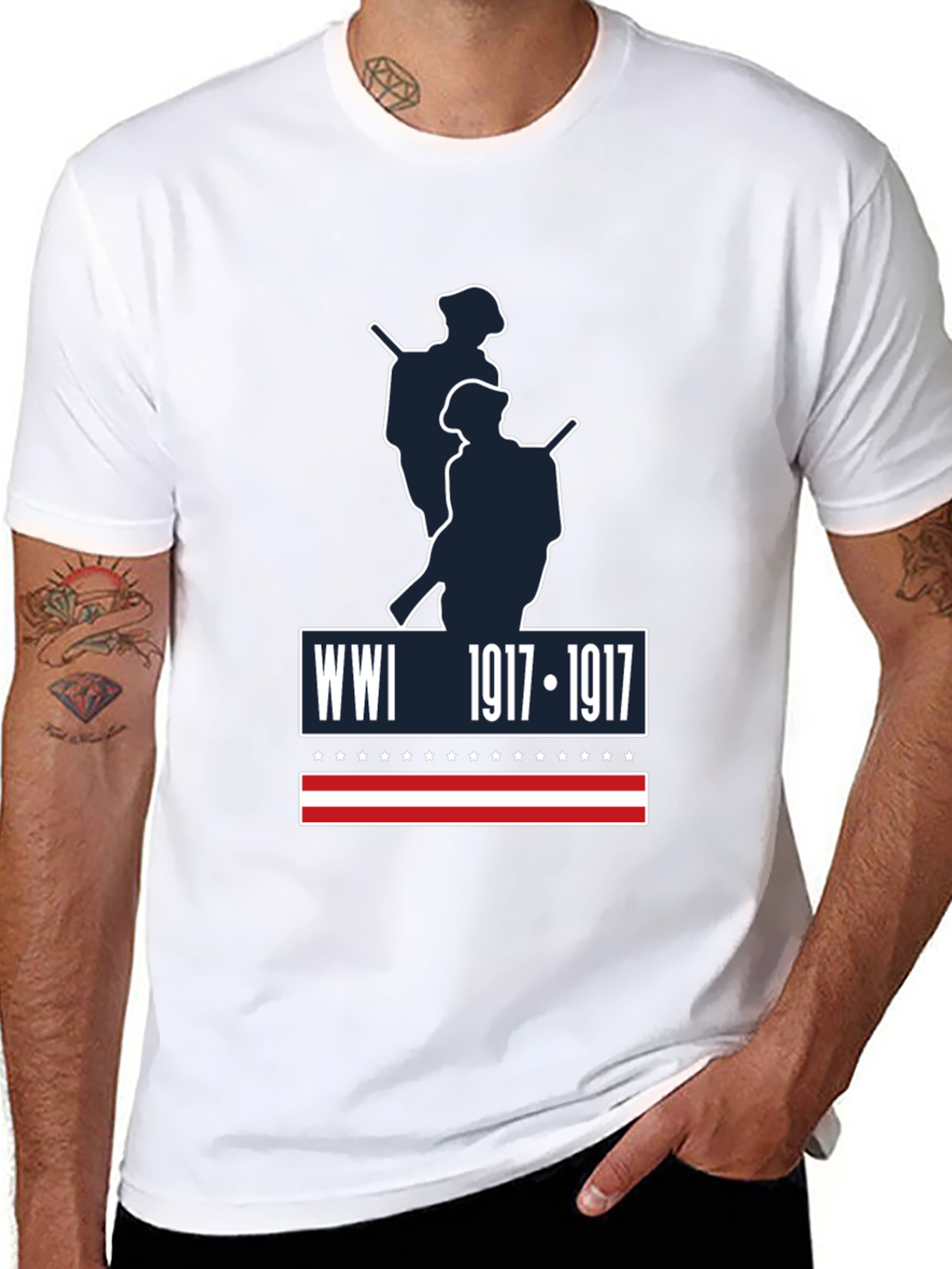 WWI 1917-1917 Graphic Print T-Shirt