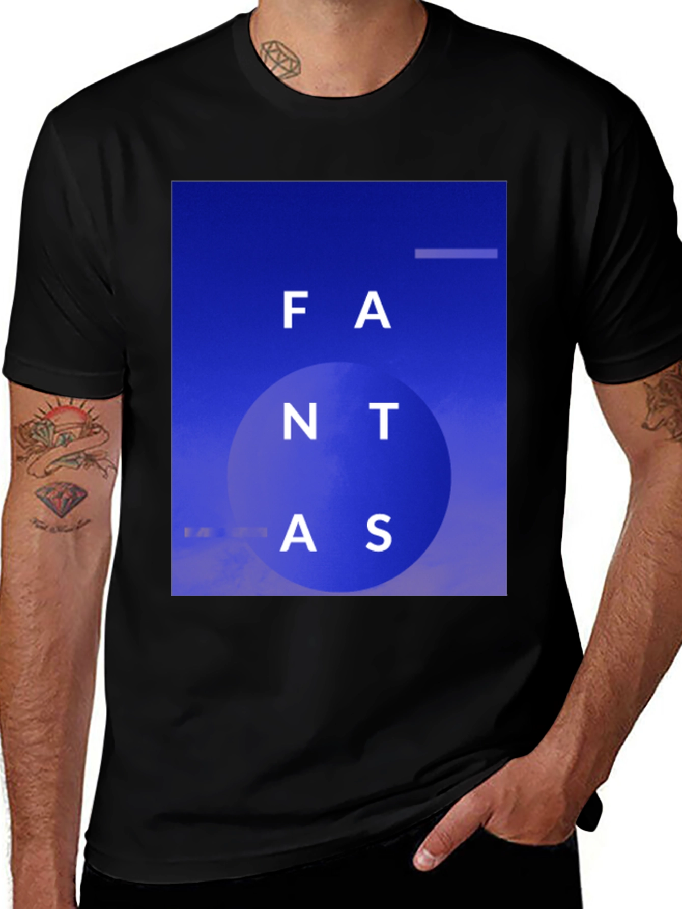 Fantastic Blue Graphic Tee