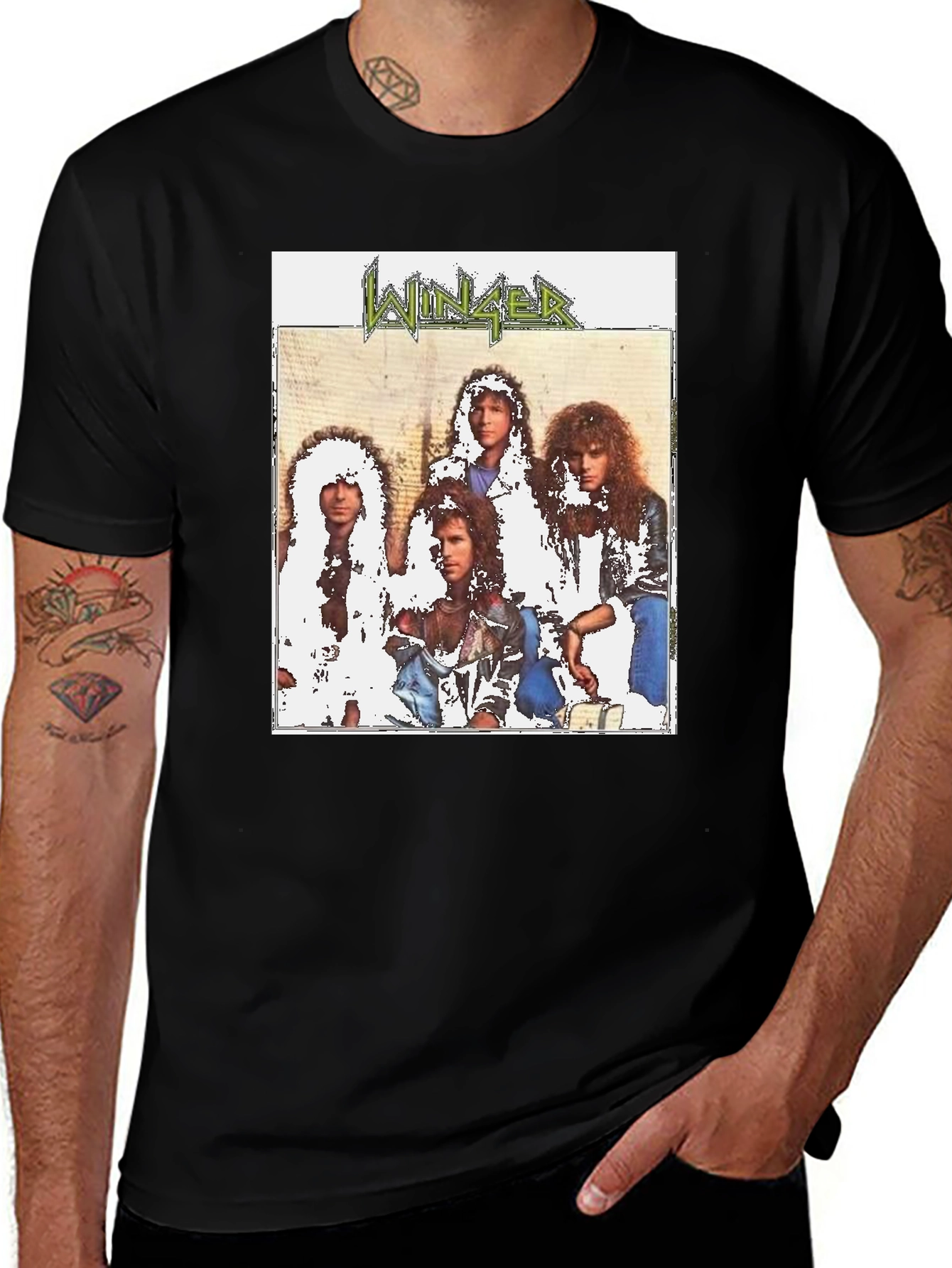 Winger Band T-Shirt - Classic Rock Tee