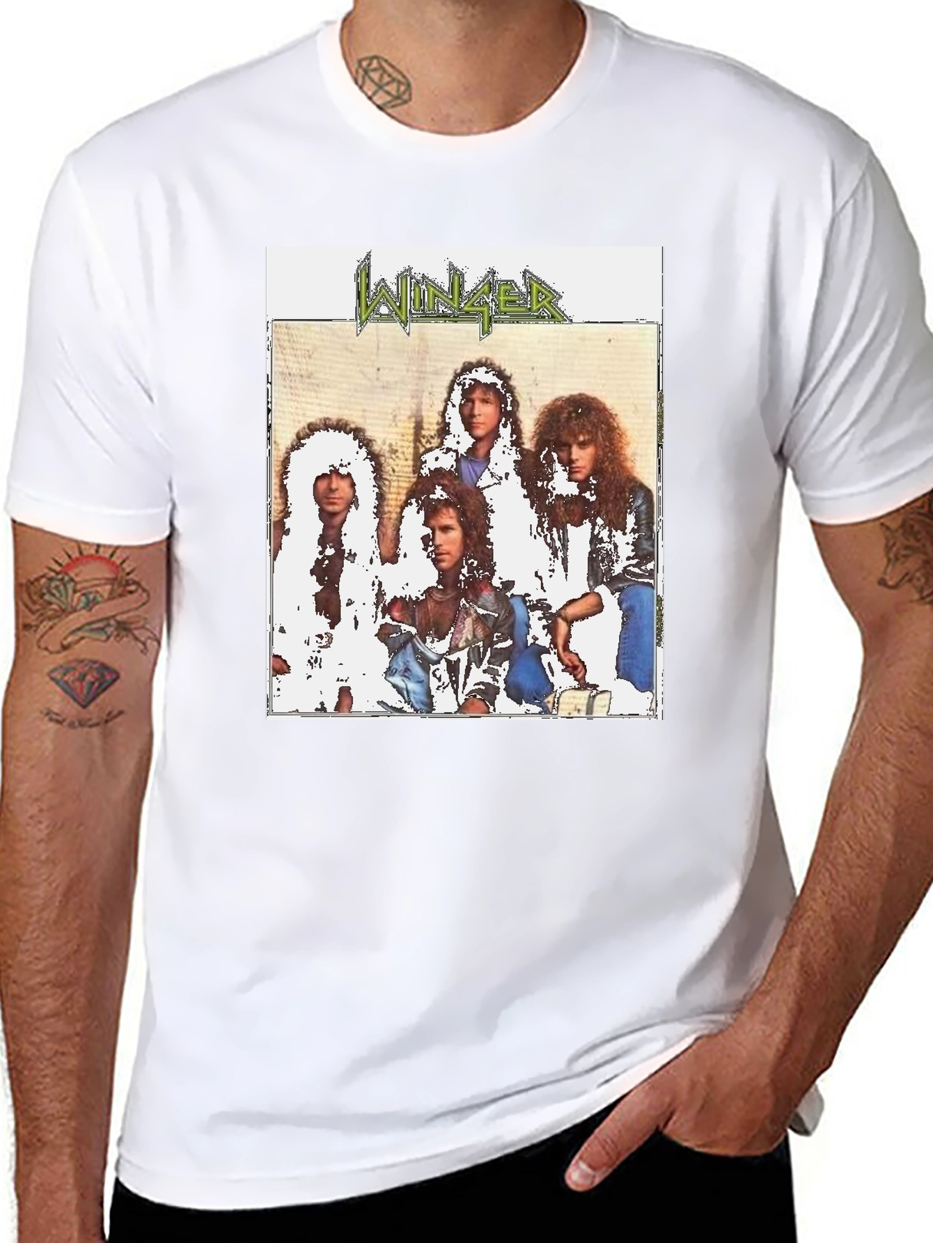 Winger Band T-Shirt - Classic Rock Tee