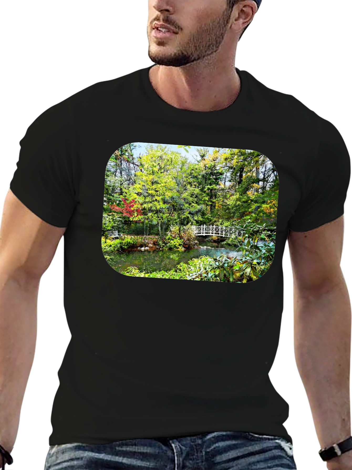 Nature Bridge Black T-Shirt