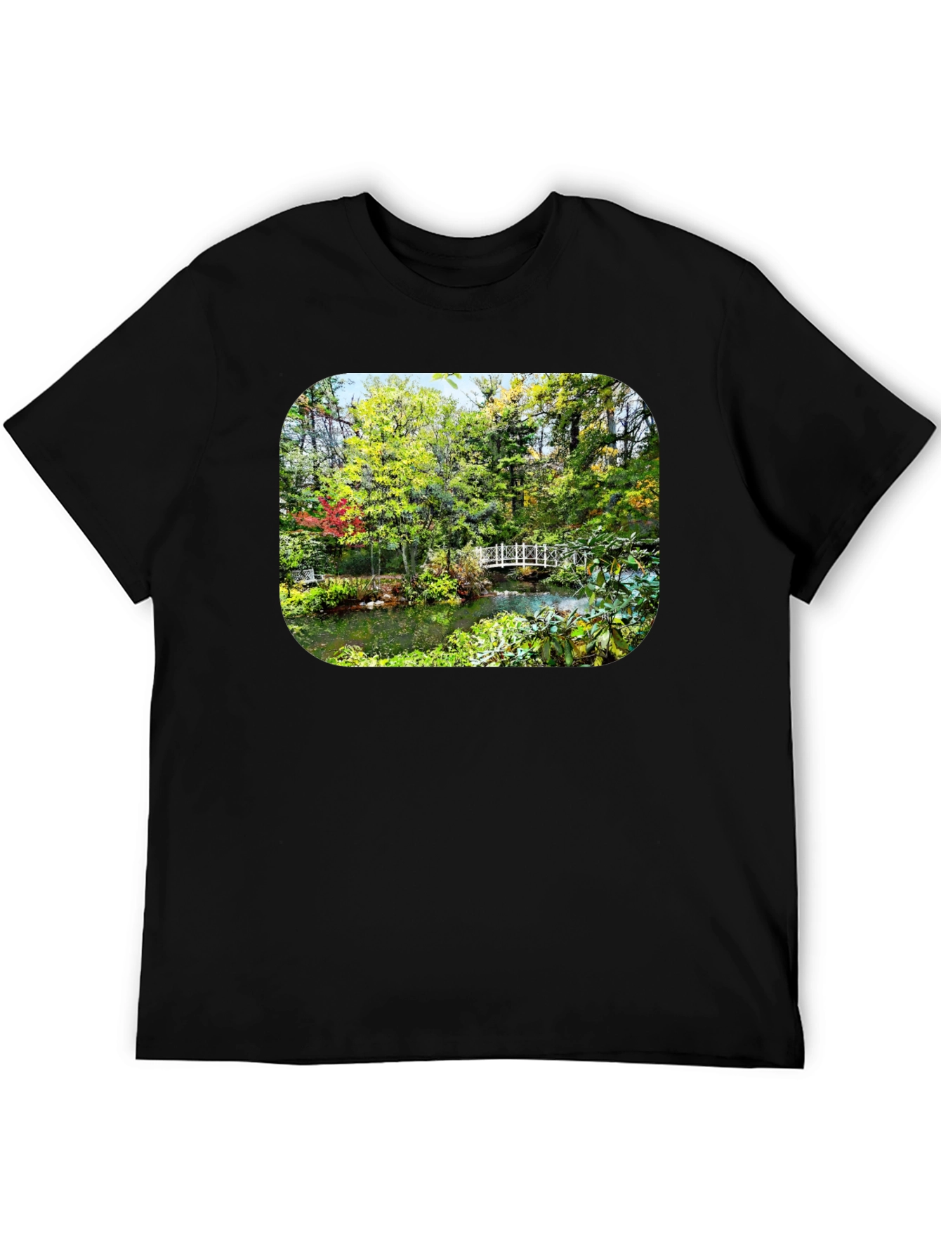 Nature Bridge Black T-Shirt