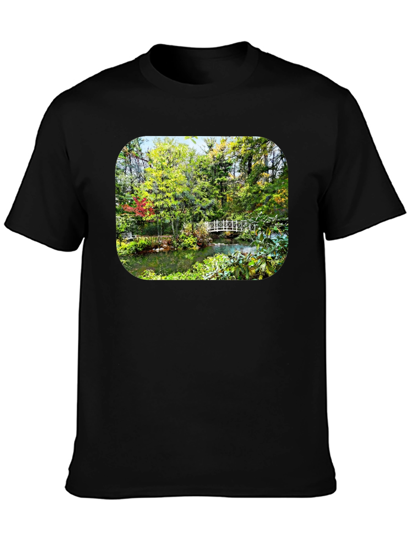 Nature Bridge Black T-Shirt