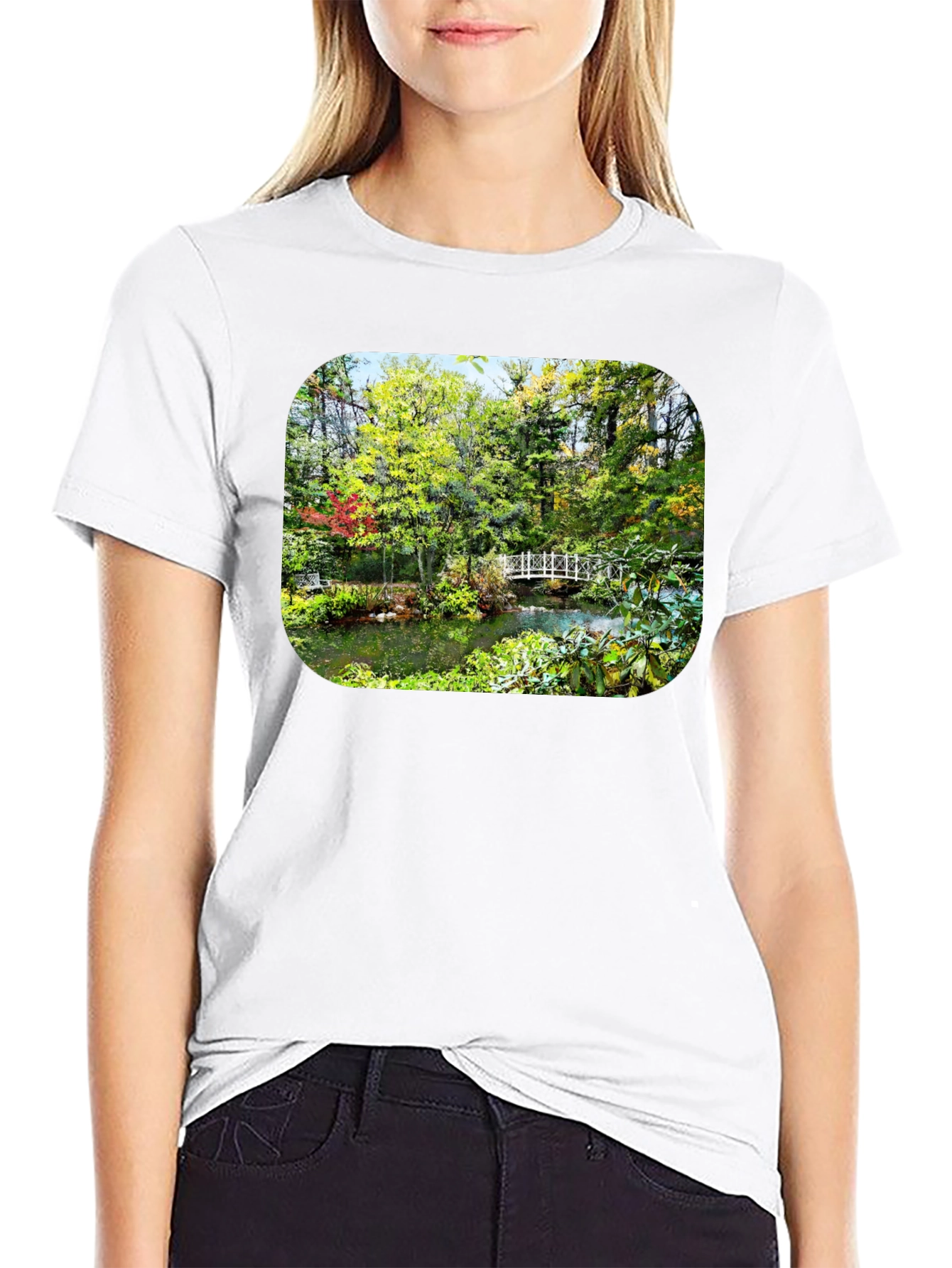 Nature Bridge Black T-Shirt
