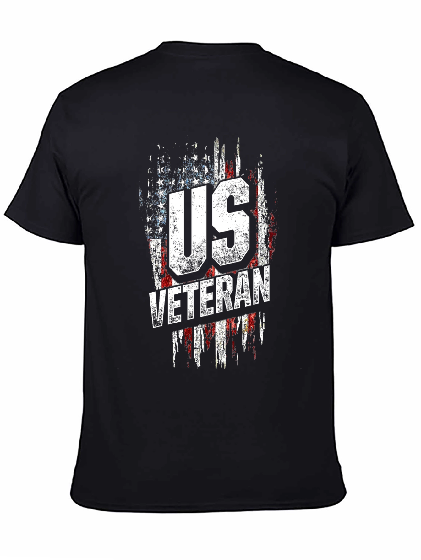 US Veteran Patriotic Graphic T-Shirt