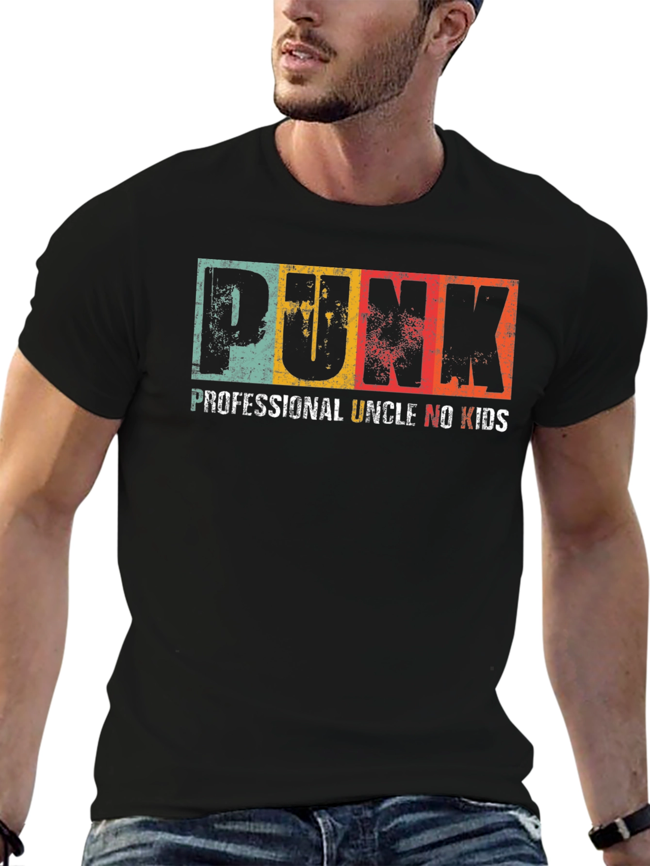 Professional Uncle No Kids T-Shirt - Fun Gift